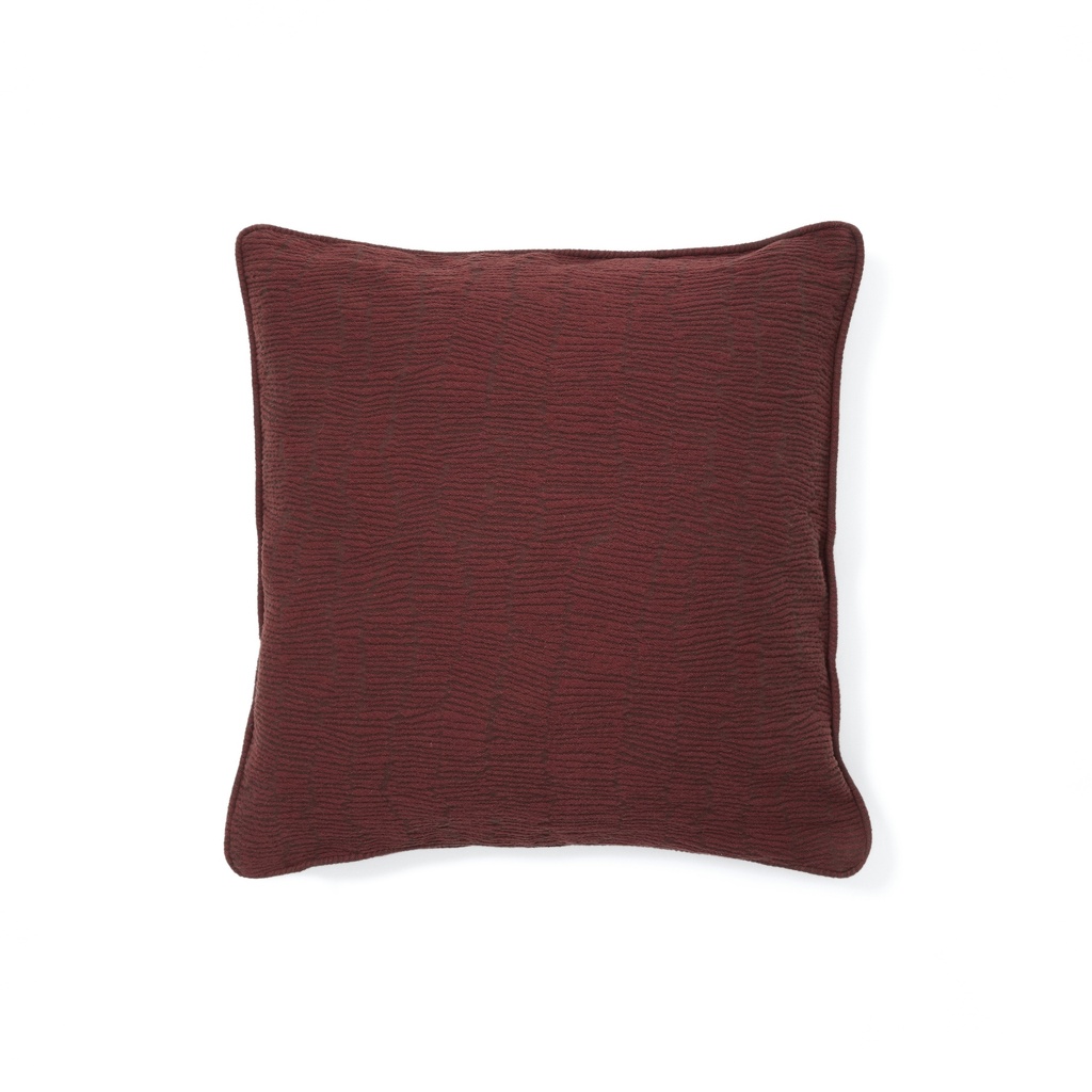 Kave Home Labid Kissenbezug Jacquard 100% Baumwolle (Neu, Terrakotta)