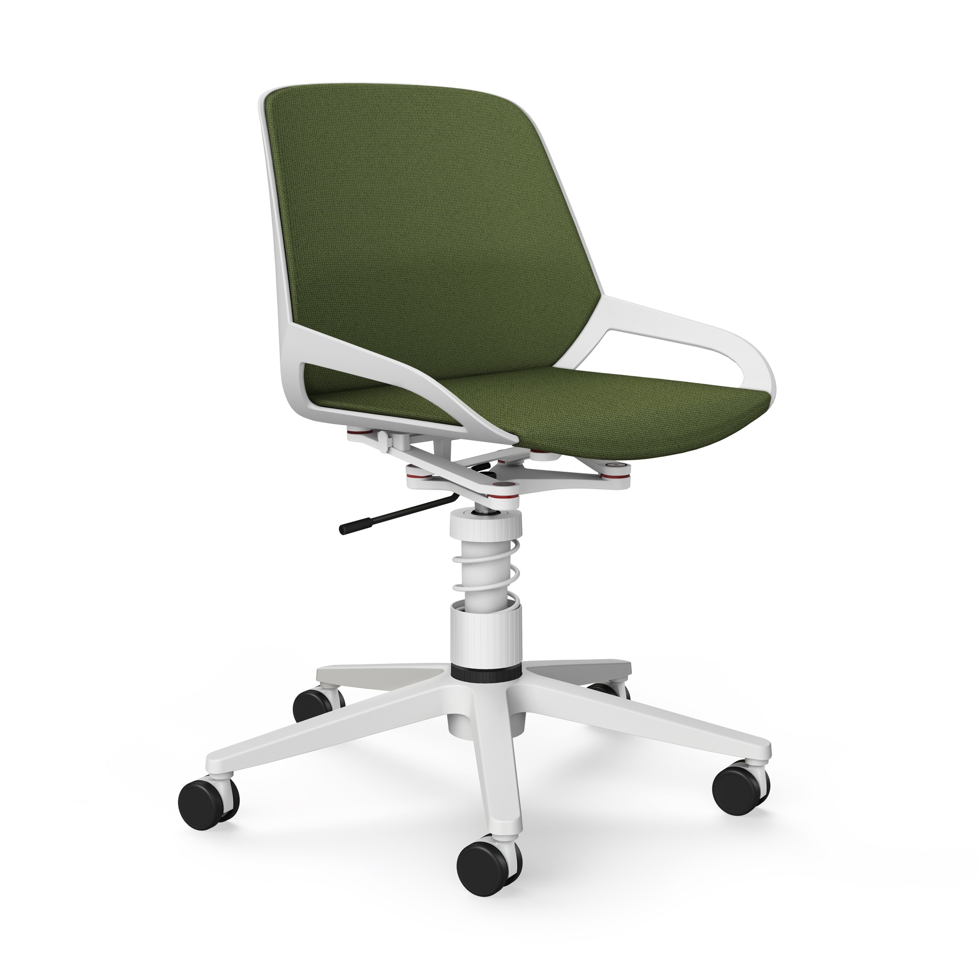 Bürostuhl Aeris Numo Task (Grün, Weiss)