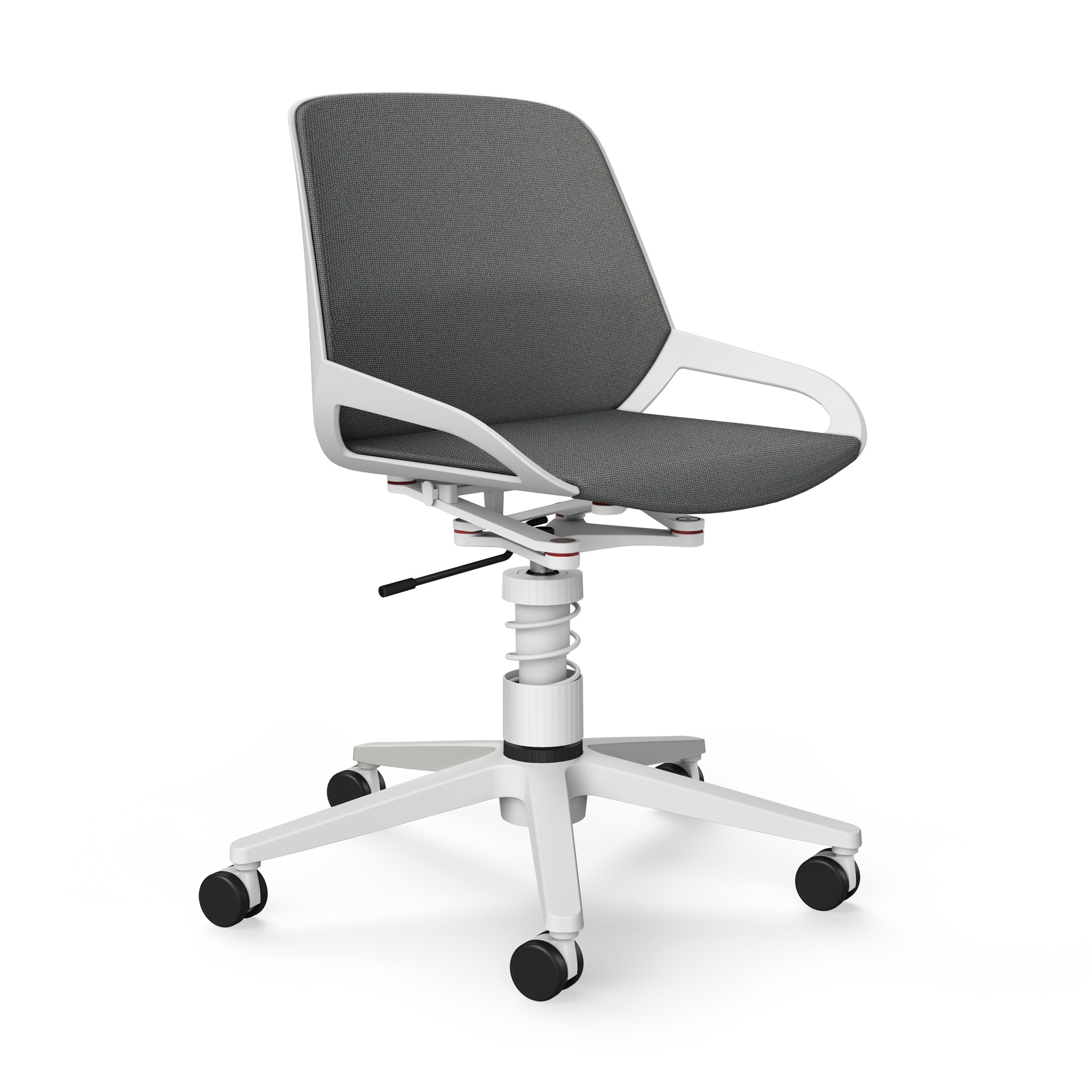 Bürostuhl Aeris Numo Task (Grau, Weiss)