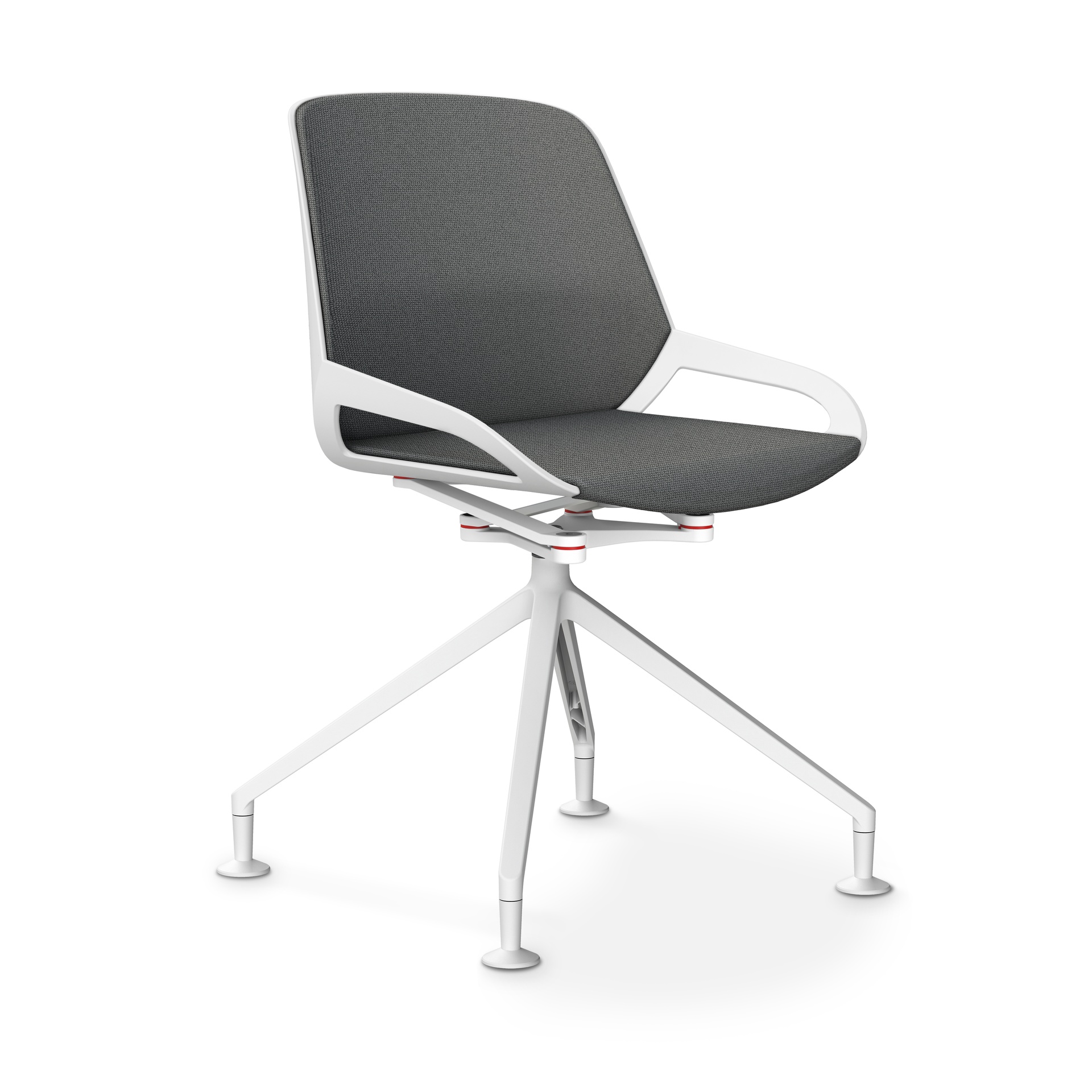 Konferenzstuhl Aeris Numo Comfort (Grau, Weiss)