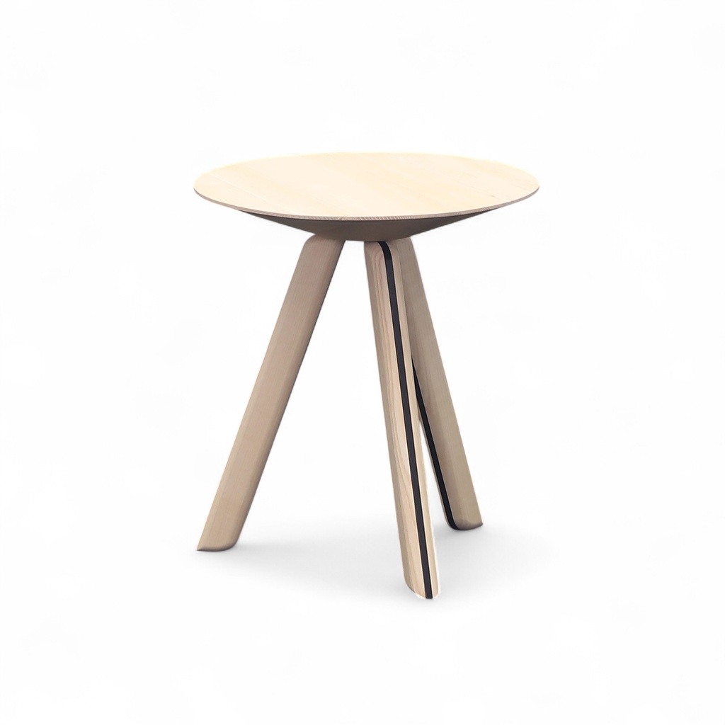 Sancal Tortuga Esche – stilvoller Beistelltisch 40x40 cm