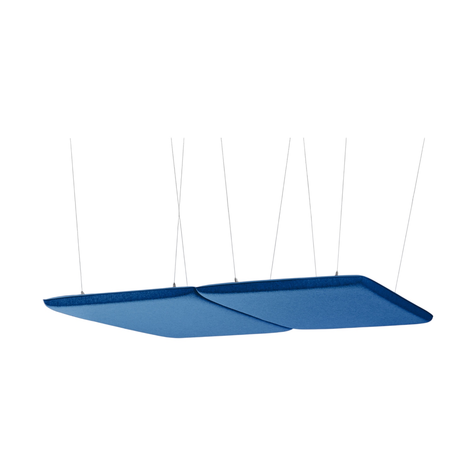 Deckenakustik Tradingzone Silentline - Lana - Horizontal (Blau)