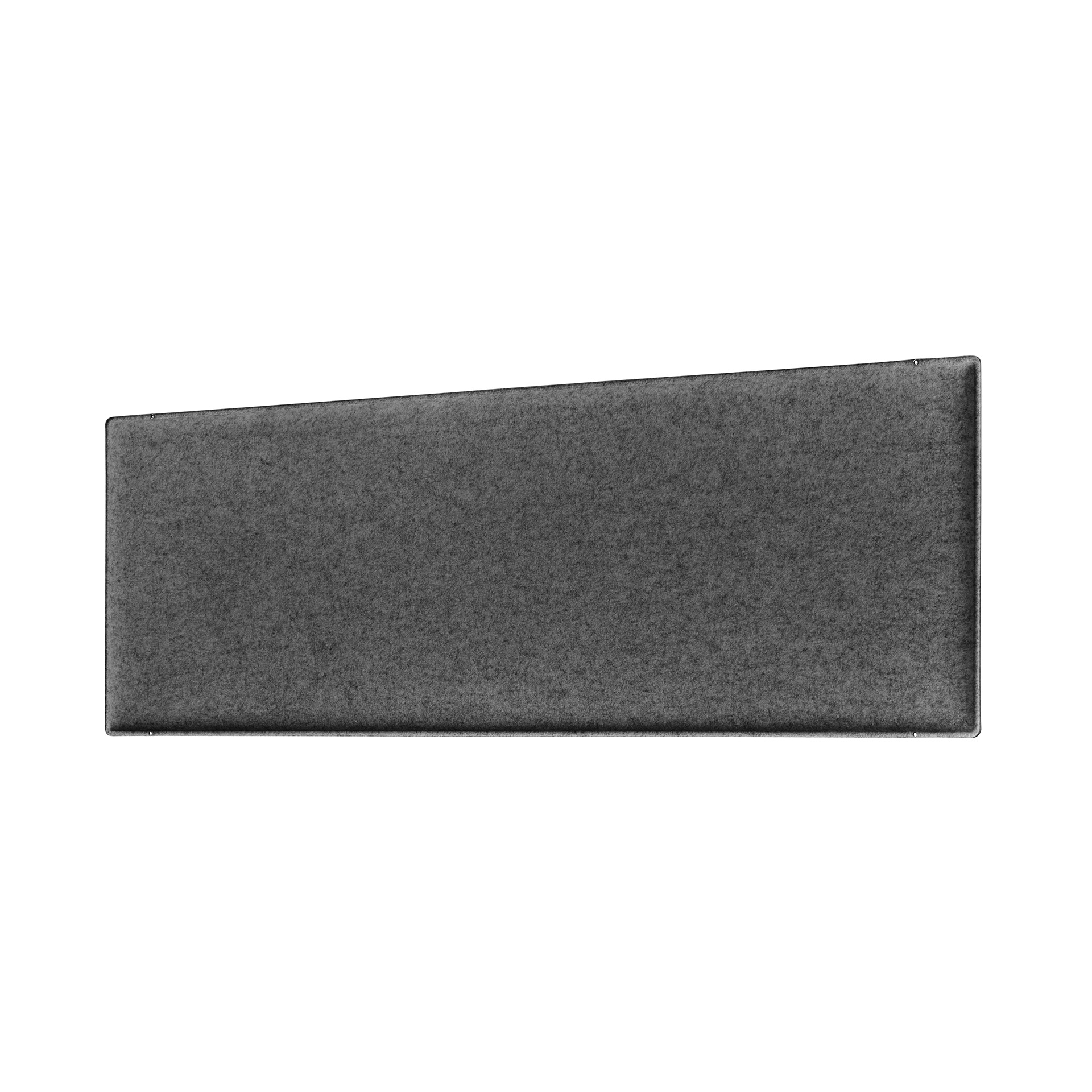 Akustik Tischblende Tradingzone Silentline - Lana - 160x54 cm, Anthrazit/Anthrazit, Neu