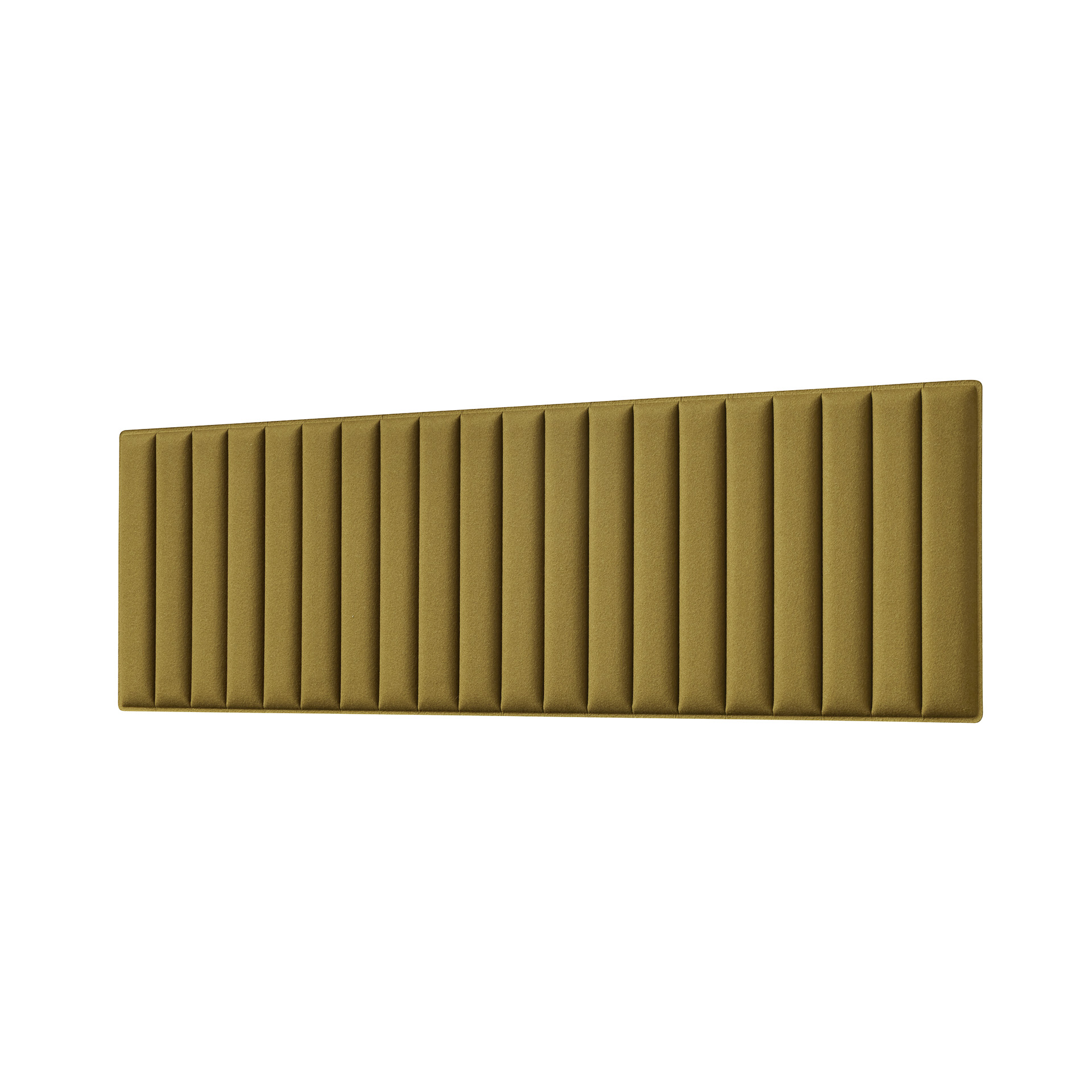 Akustik Tischblende Tradingzone Silentline - Lana - 180x54 cm, Gelb/Anthrazit, Neu