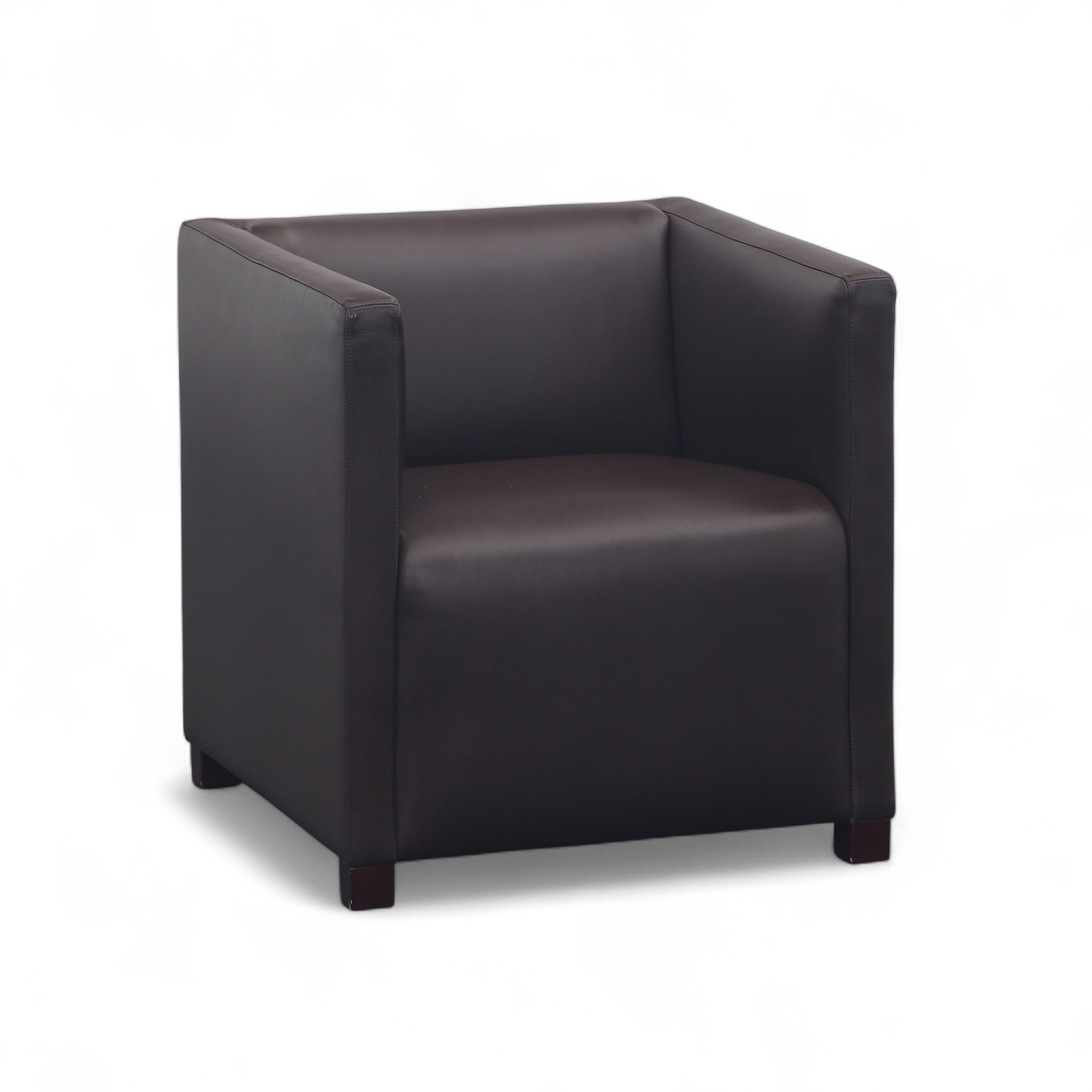 Poltrona in pelle Wittmann Cubica (Buono)