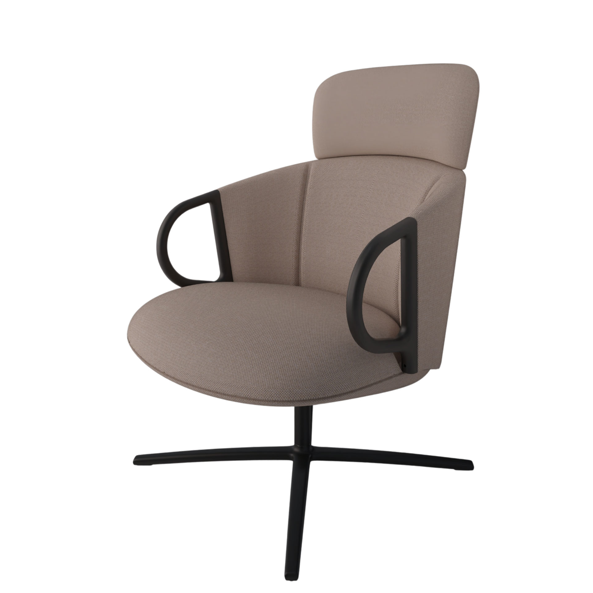 Image of Lounge Sessel Gaber Cucaracha mit hoher Rückenlehne, Rosa, Neu