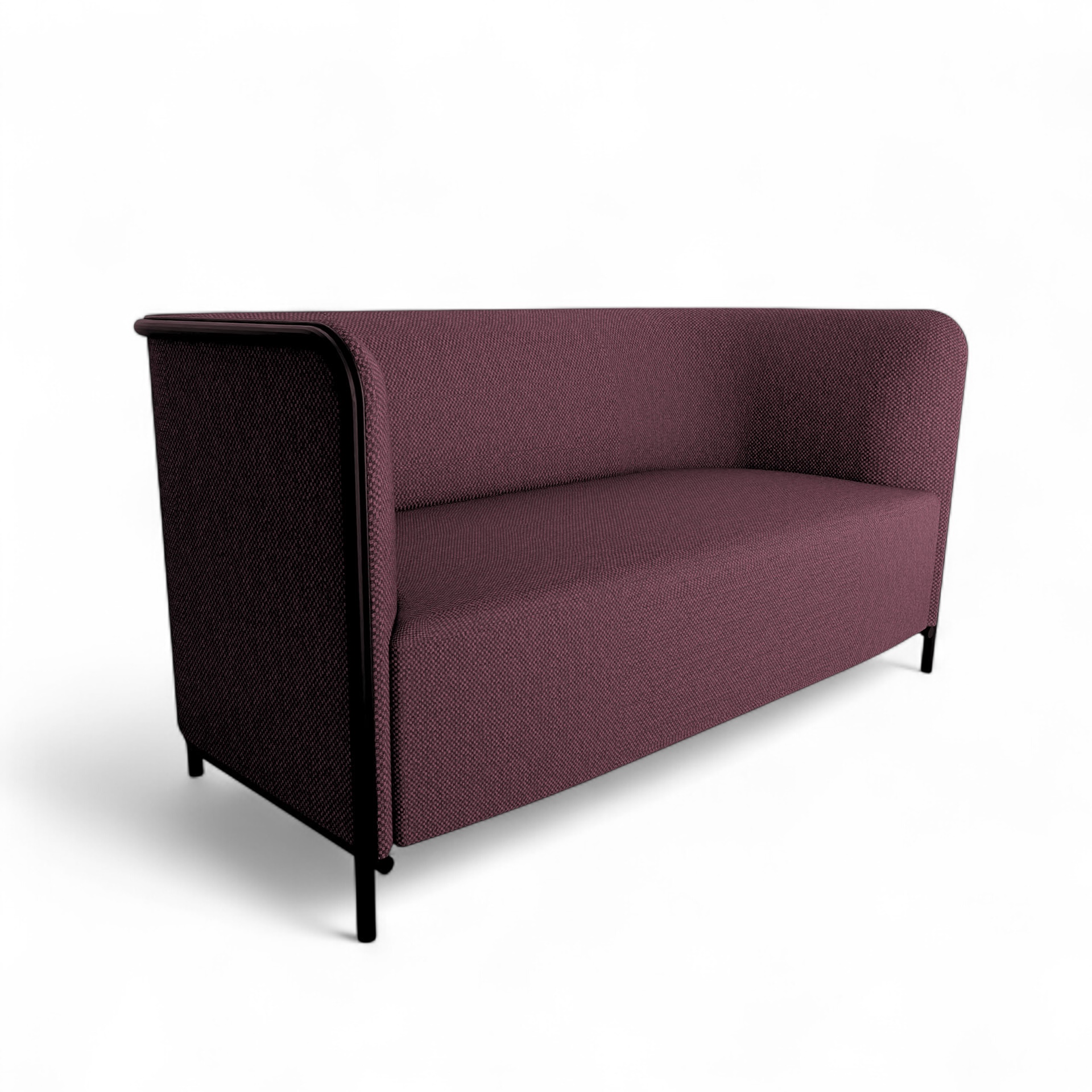 Image of 2-Sitzer Lounge Sofa Gaber Place 150.0 x 78.0 x 78.0 cm, Bordeaux/Schwarz, Neu