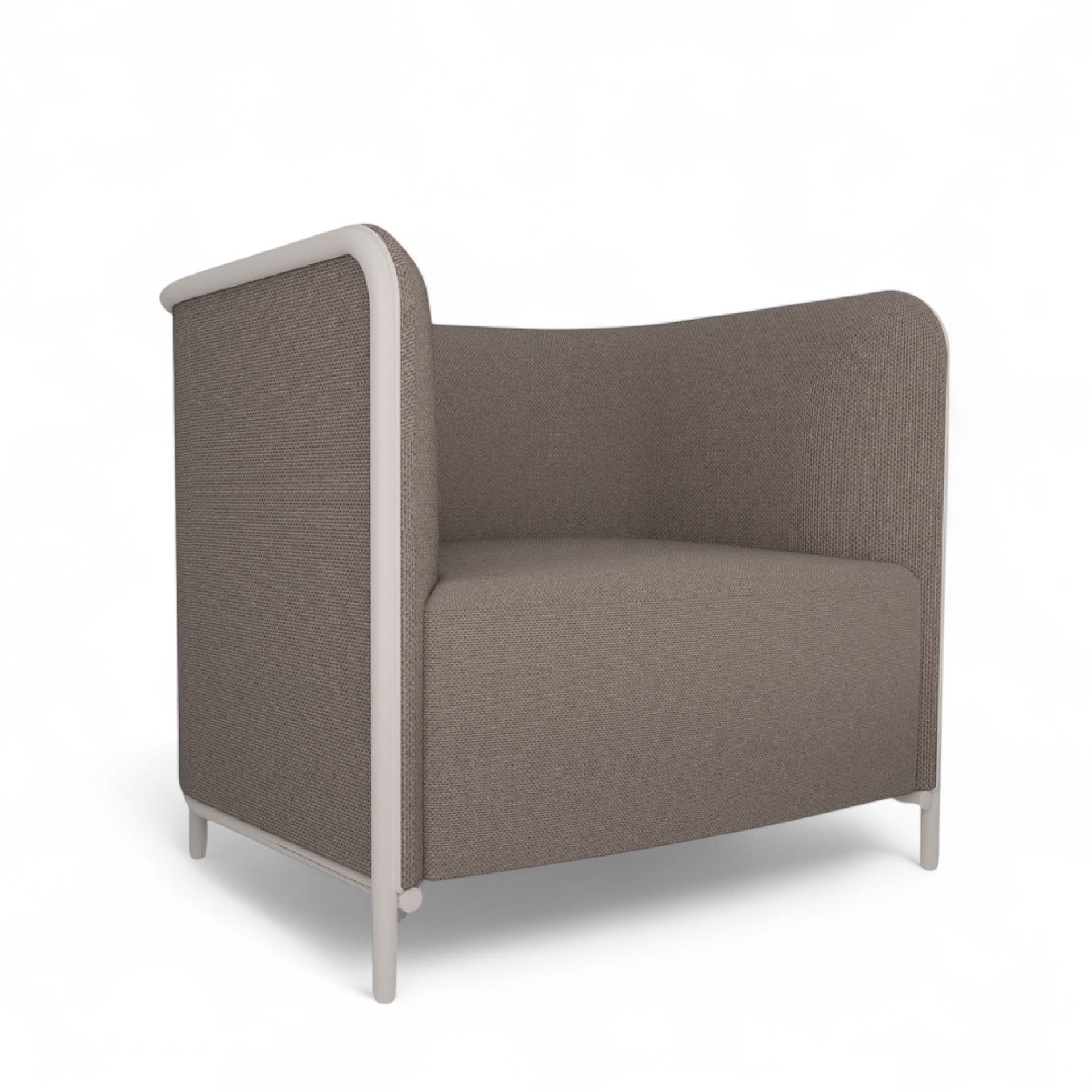 Image of Sessel Lounge Sofa Gaber Place 86.0 x 78.0 x 78.0 cm, Rosa/Weiss, Neu