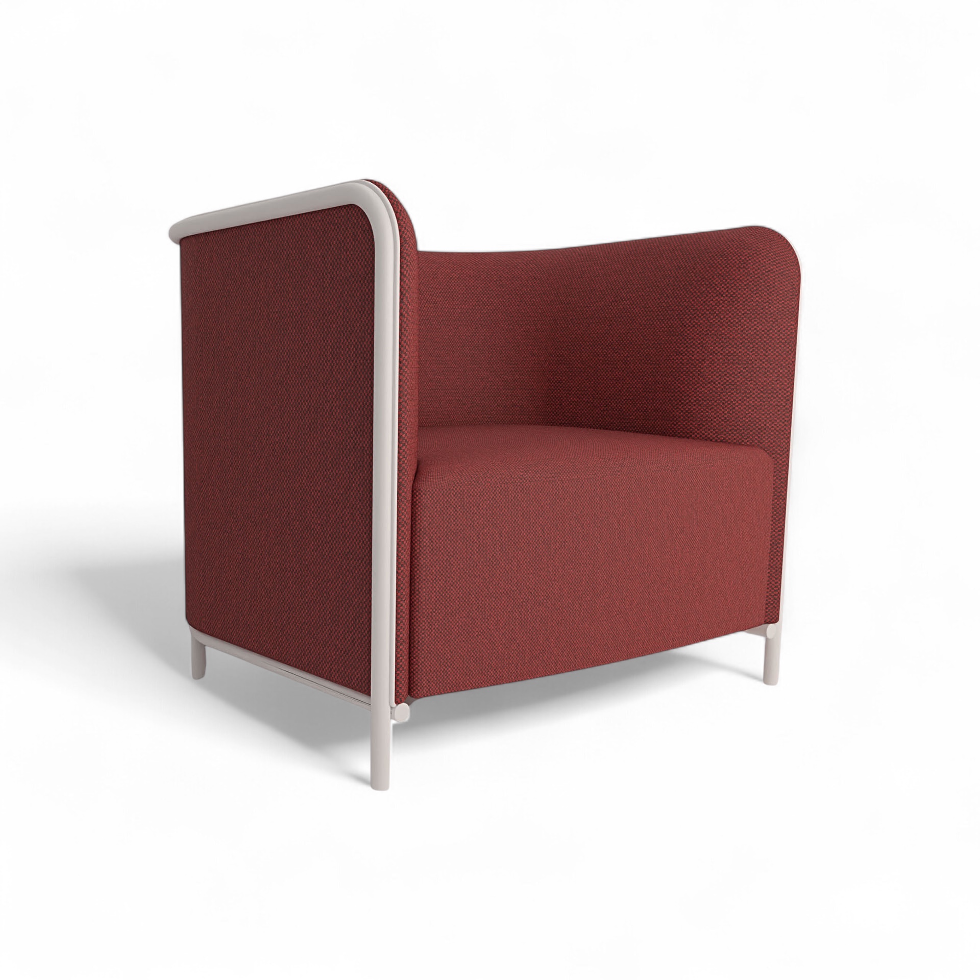 Image of Sessel Lounge Sofa Gaber Place 86.0 x 78.0 x 78.0 cm, Rot/Weiss, Neu