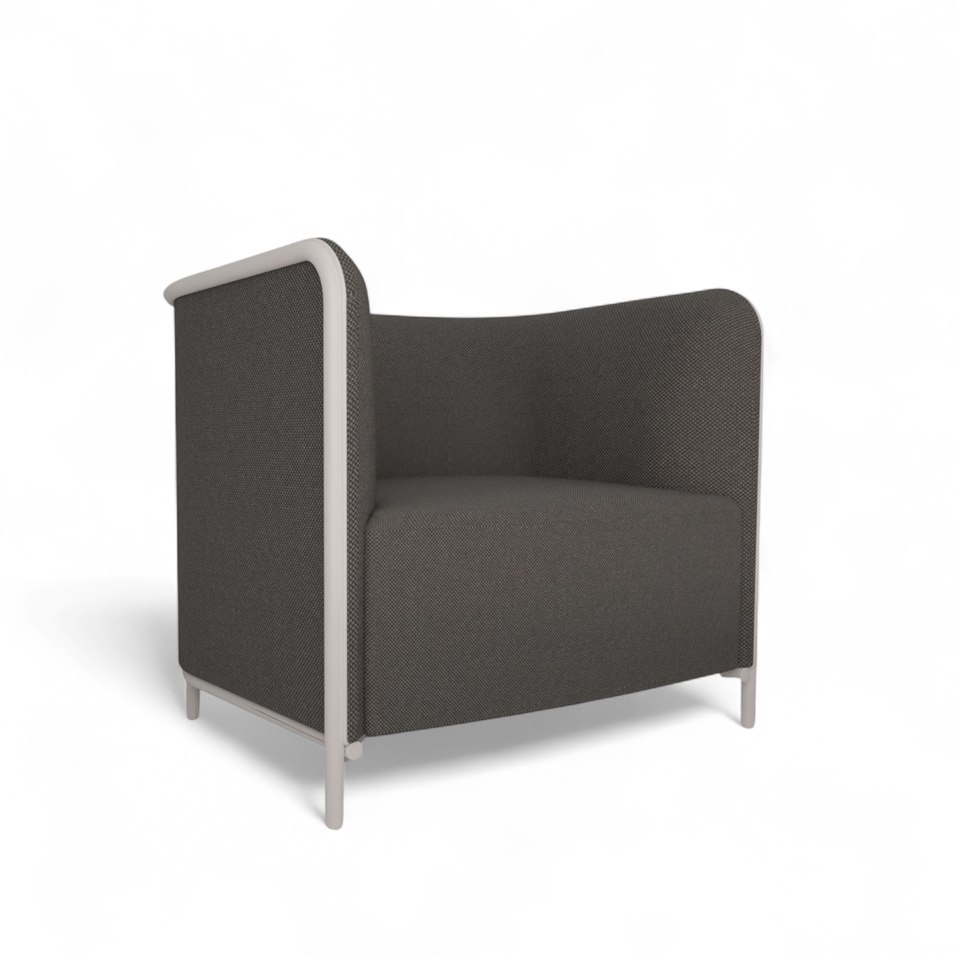 Image of Sessel Lounge Sofa Gaber Place 86.0 x 78.0 x 78.0 cm, Anthrazit/Weiss, Neu
