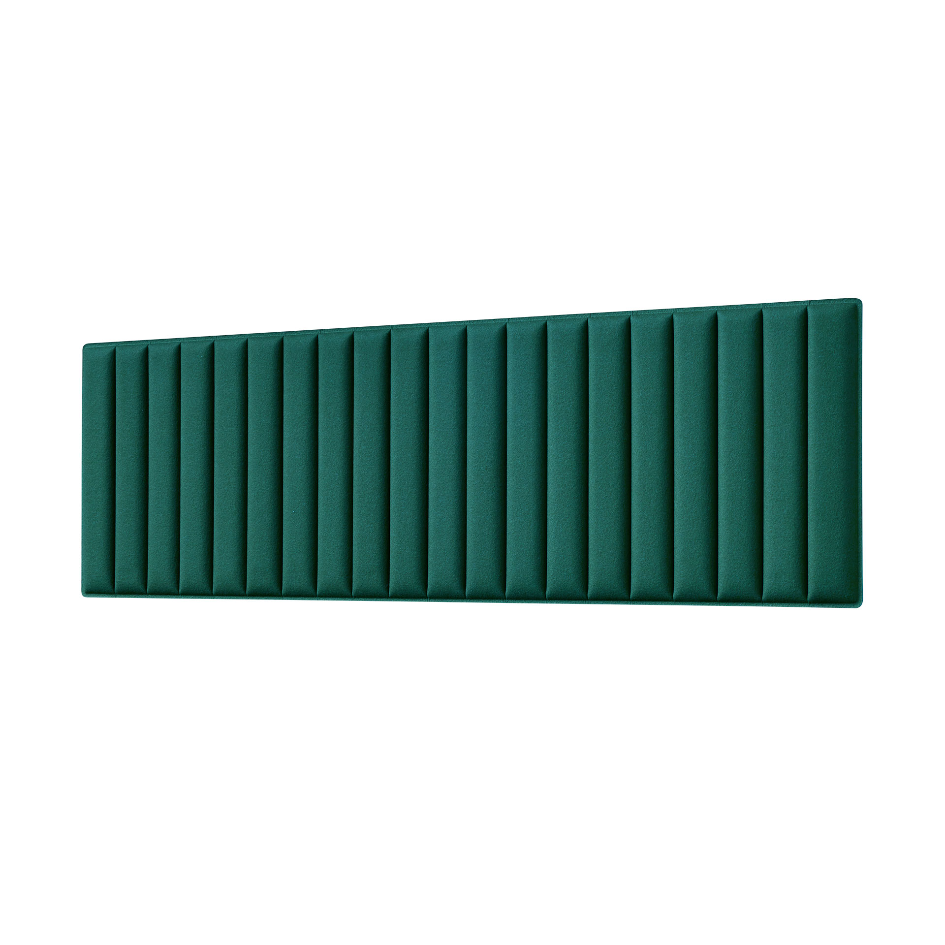 Image of Akustik Tischblende Tradingzone Silentline - Lana - 180x54 cm, Dunkelgrün/Anthrazit, Neu