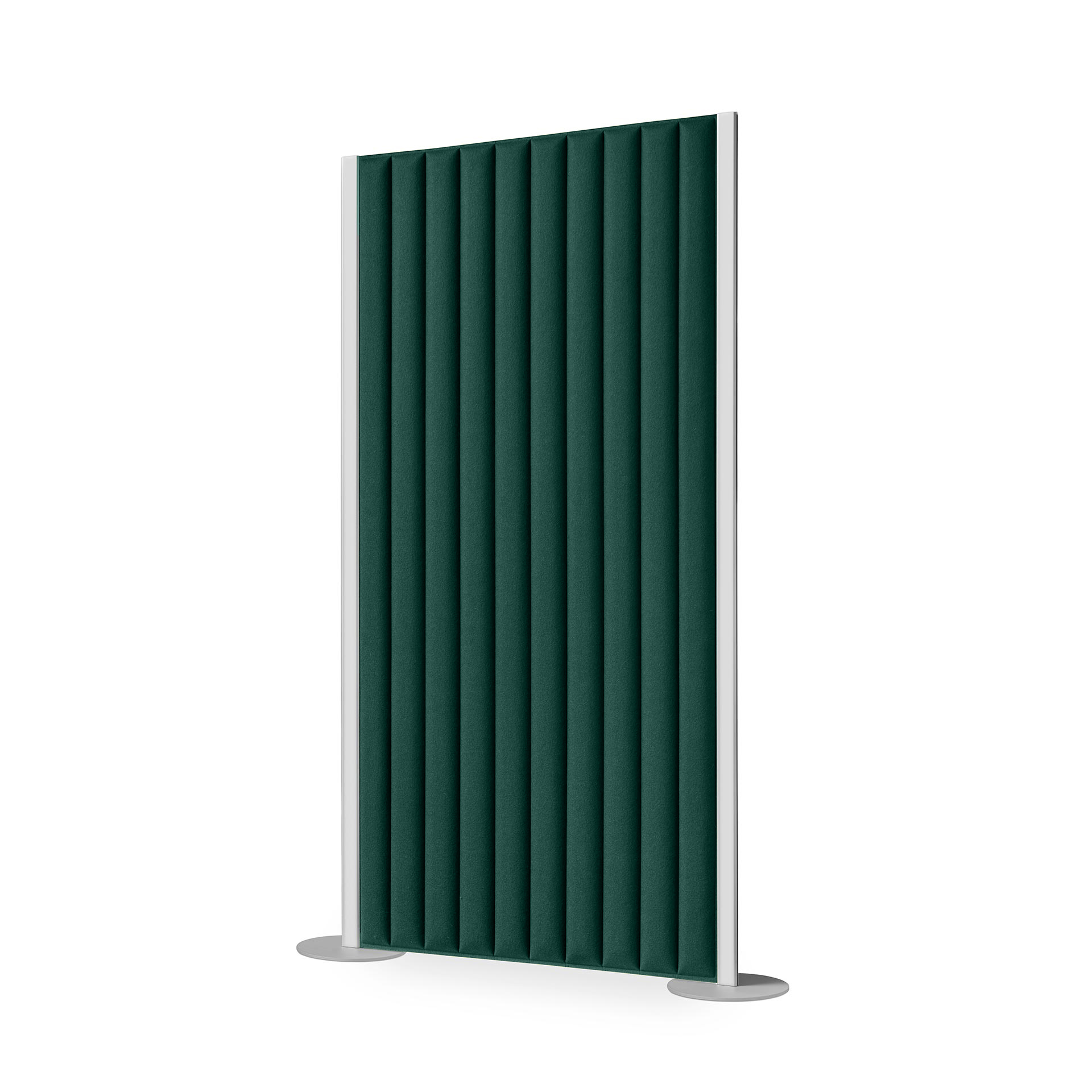 Image of Trennwand Tradingzone Silentline - Lana - Hauptstellwand 98x184 cm, Dunkelgrün, Neu