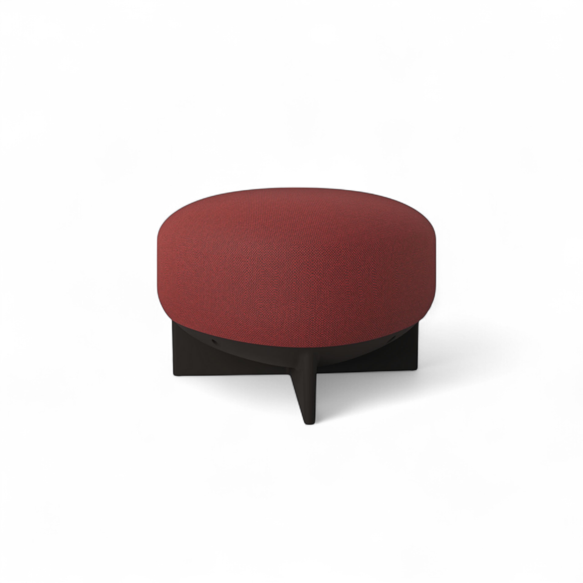Image of Gaber To-Go Sitzhocker, Rot/Schwarz, Neu