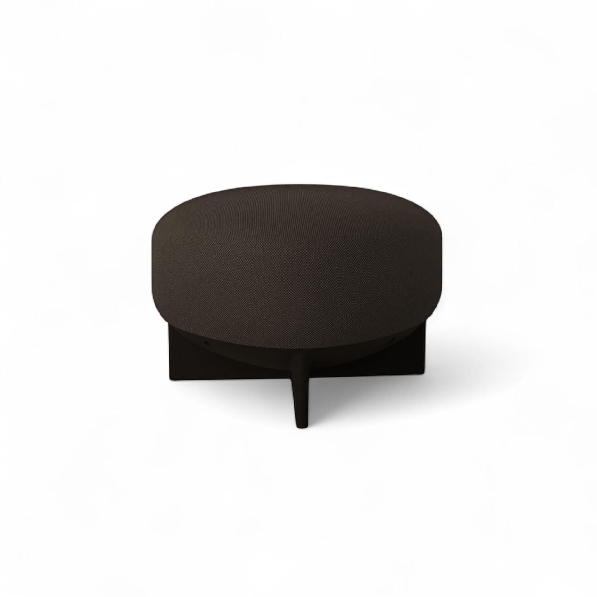 Image of Gaber To-Go Sitzhocker, Braun/Schwarz, Neu