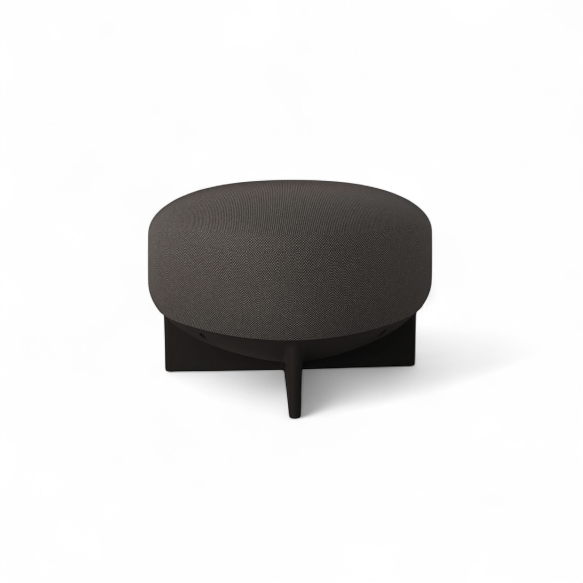 Image of Gaber To-Go Sitzhocker, Anthrazit/Schwarz, Neu