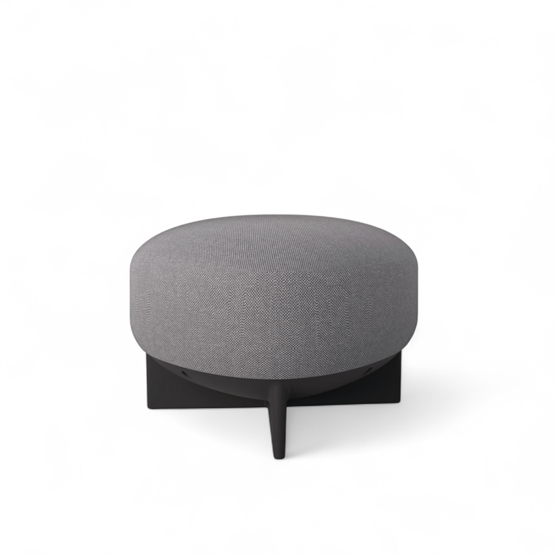 Image of Gaber To-Go Sitzhocker, Grau/Schwarz, Neu