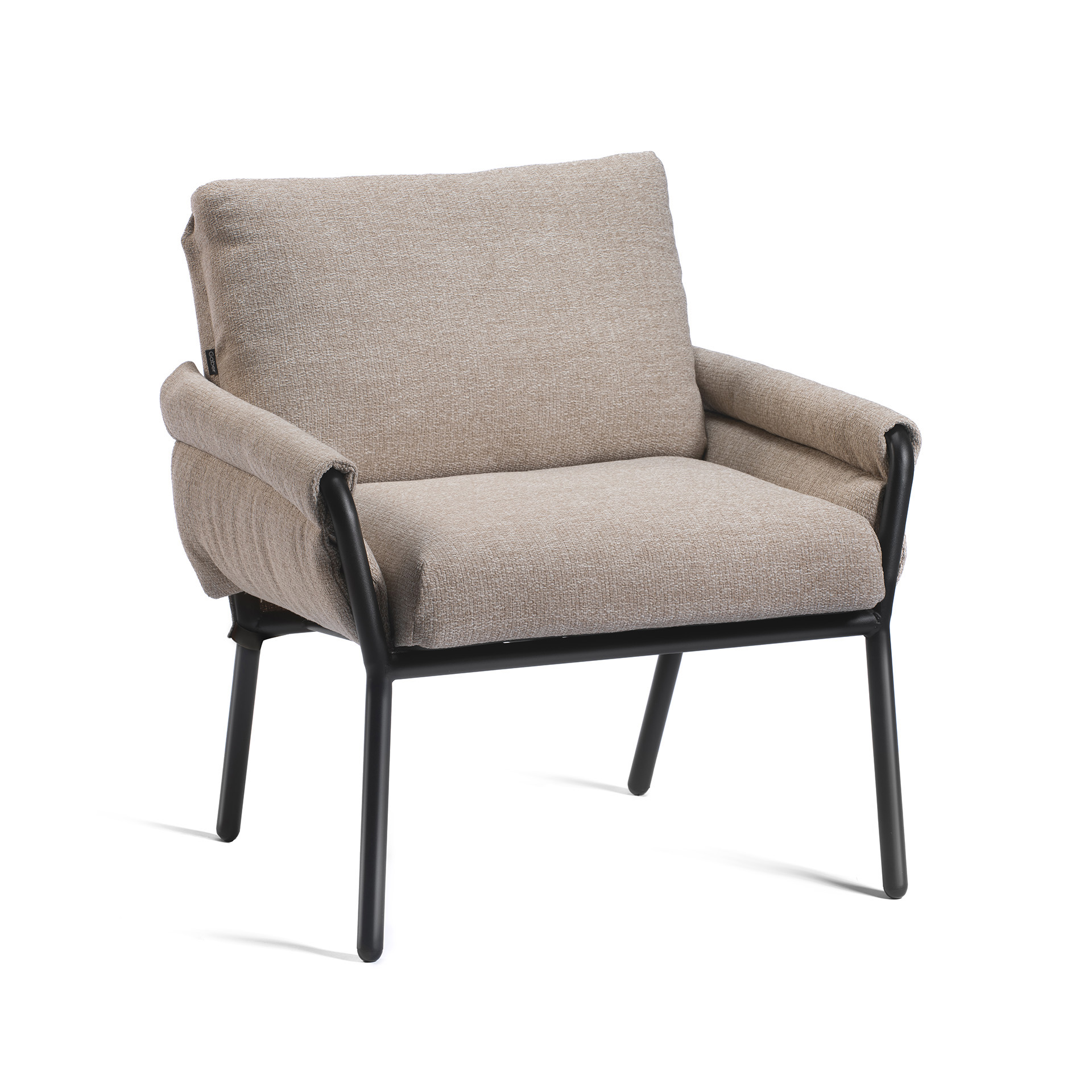 Image of Gaber Coachella Gartensessel 76.0 x 81.0 x 64.0 cm, Beige, Neu