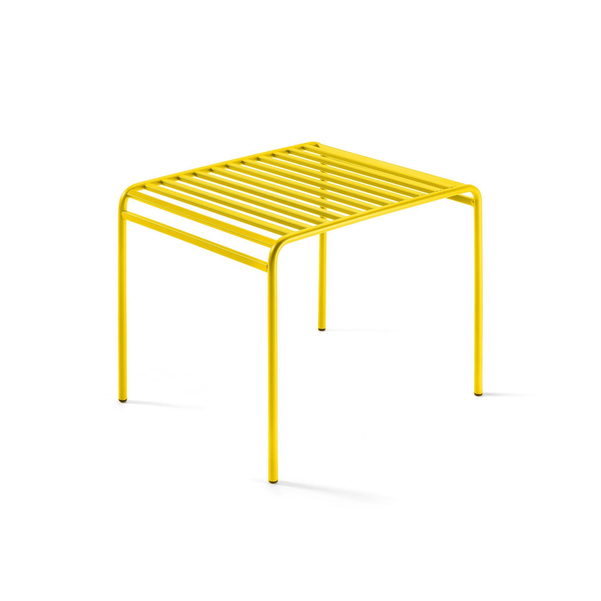 Image of Gartentisch Gaber Link 57.0 x 45.0 x 45.0 cm, Gelb, Neu