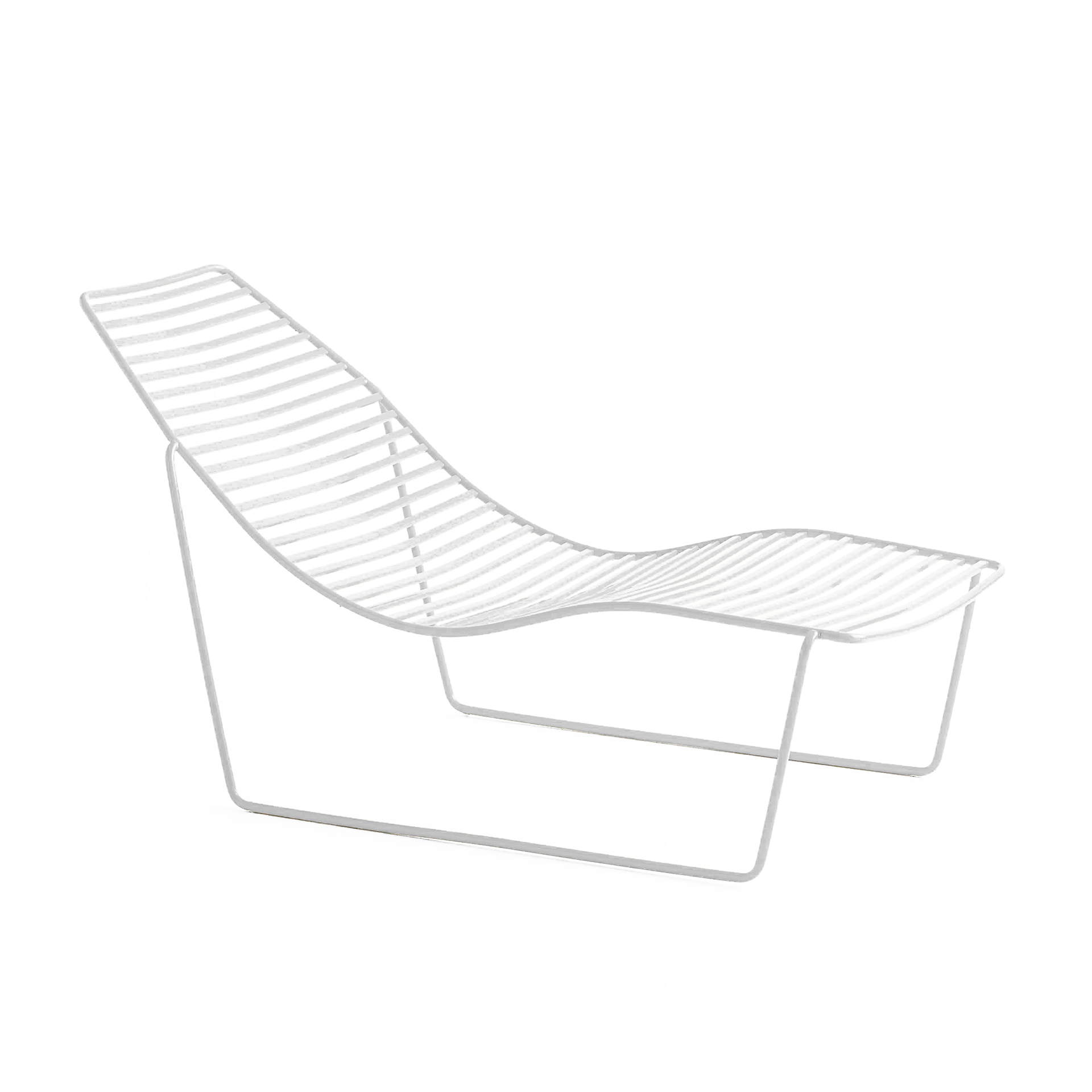 Image of Gartenliege Gaber Link 71.0 x 82.0 x 153.0 cm, Weiss, Neu