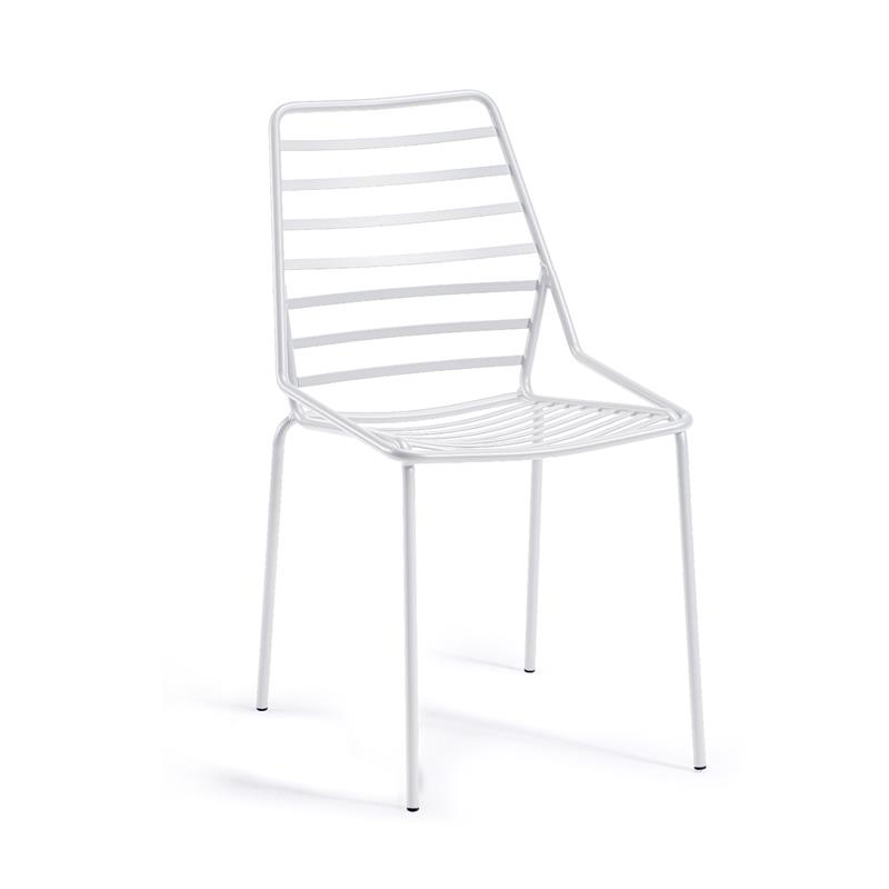 Image of Gartenstuhl Gaber Link 48.0 x 86.0 x 57.0 cm, Weiss, Neu