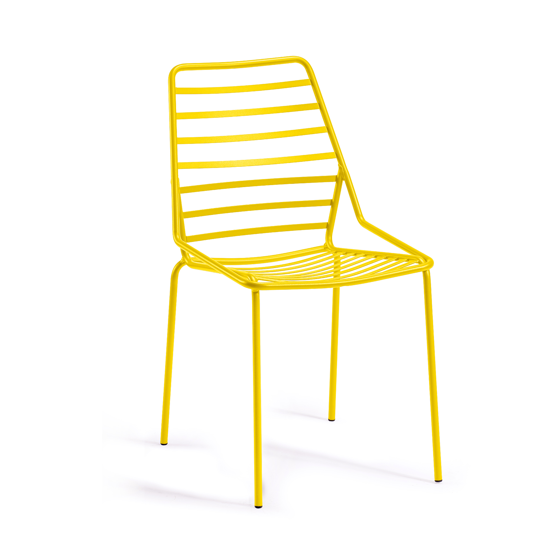 Chaise d'extérieur Gaber Link (Jaune, Chaise)