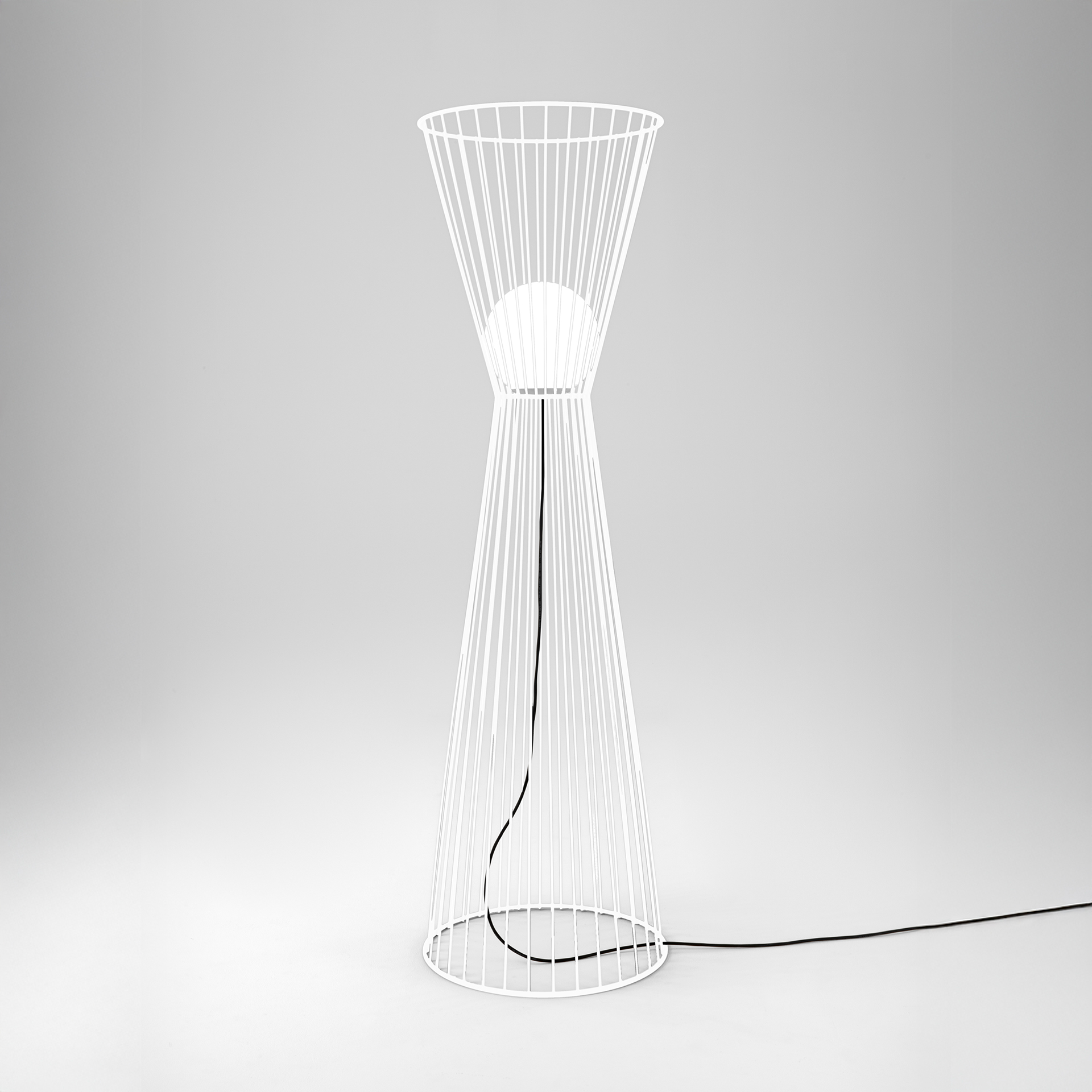 Outdoor Lampe Milani Lunapiena Weiss, Neu