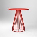 Gartentisch Milani Castore (70x70, Rot)