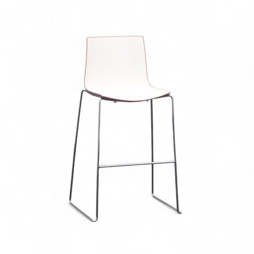 Bar Hocker Arper Catifa 46 (Orange, Normal gebraucht)