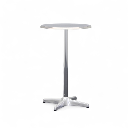 Steh Bistrotisch Aluminium (Normal gebraucht, 70x70)