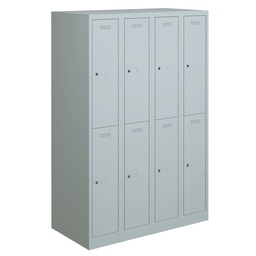 Garderobenschrank Bisley Primary Locker (mit 8 Türen)