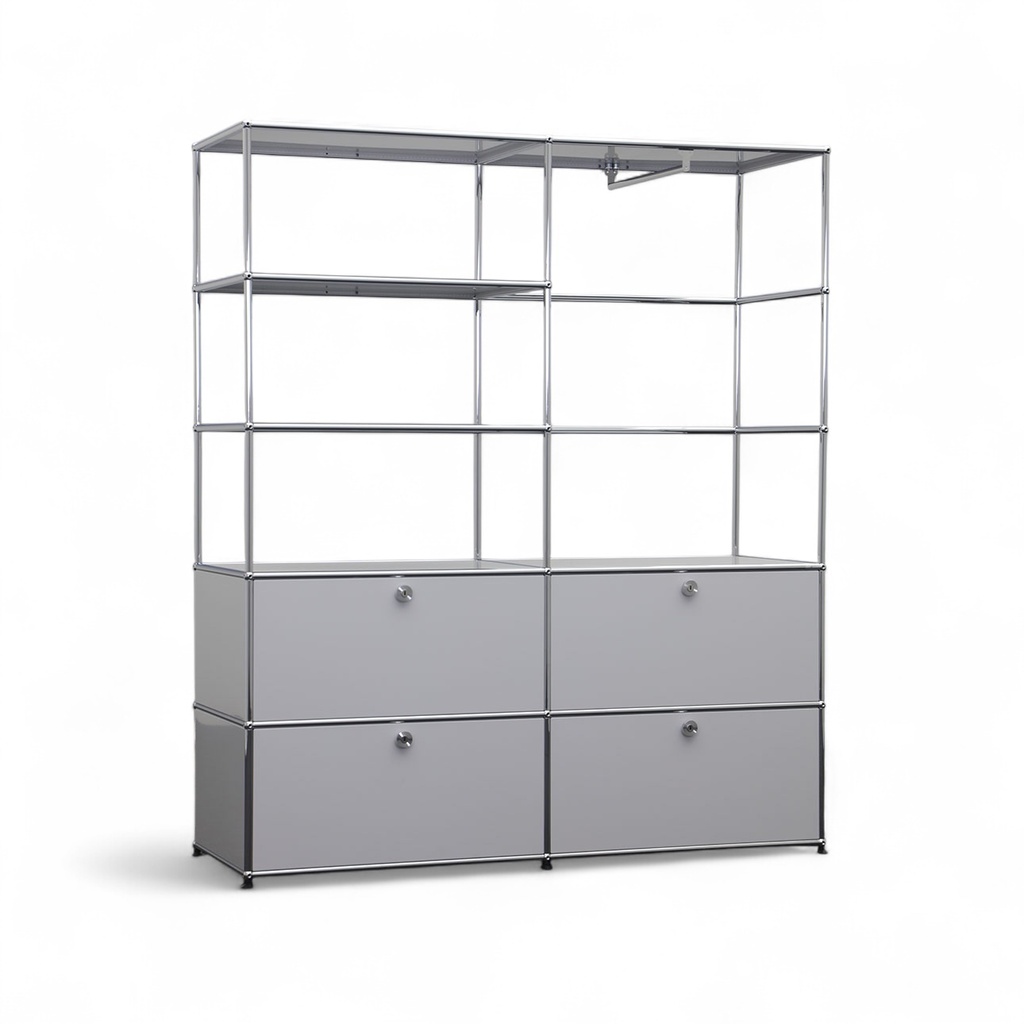 Garderobenschrank USM Haller (Gut, mit Transportschloss)