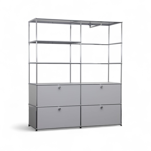 Garderobenschrank USM Haller (Gut, mit Transportschloss)
