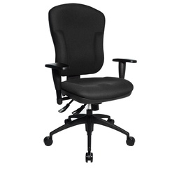 Bürostuhl Topstar Wellpoint 30 SY (Normal gebraucht, Schwarz, mit 3D Armlehnen)