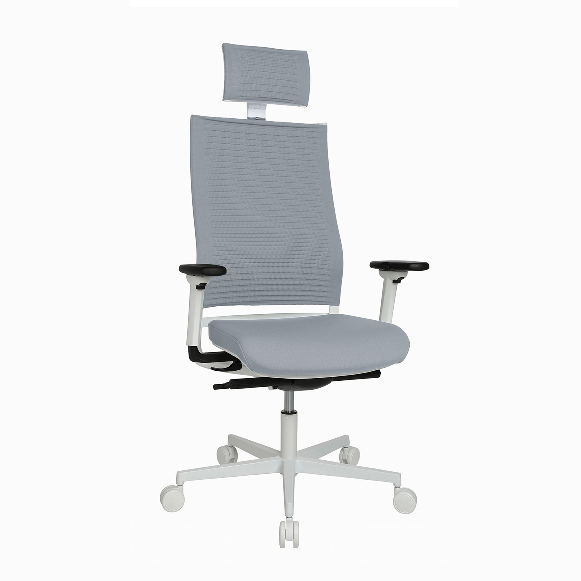 Image of Bürostuhl Topstar Sitness Life 80 mit 1D Armlehnen, Grau/Weiss, Neu, Ergonomischer Stuhl - ideal für flexibles Arbeiten