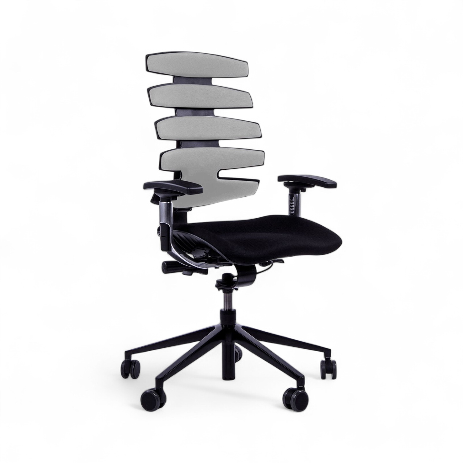 Image of Bürostuhl SitagWave mit 3D Armlehnen, Grau/Schwarz, Neu, Ergonomischer Stuhl - ideal für flexibles Arbeiten