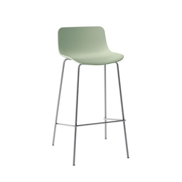Bar Hocker Milani Stay (Grün, Verchromt)