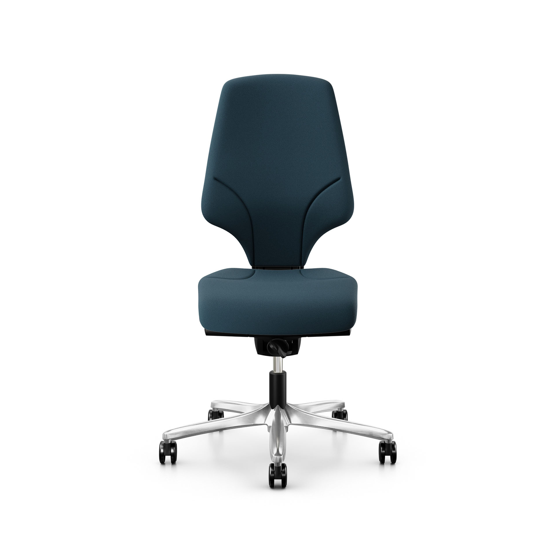 Image of Bürostuhl Giroflex 64-3578 ohne Armlehnen, Blau/Verchromt, Neu, Ergonomischer Stuhl - ideal für flexibles Arbeiten
