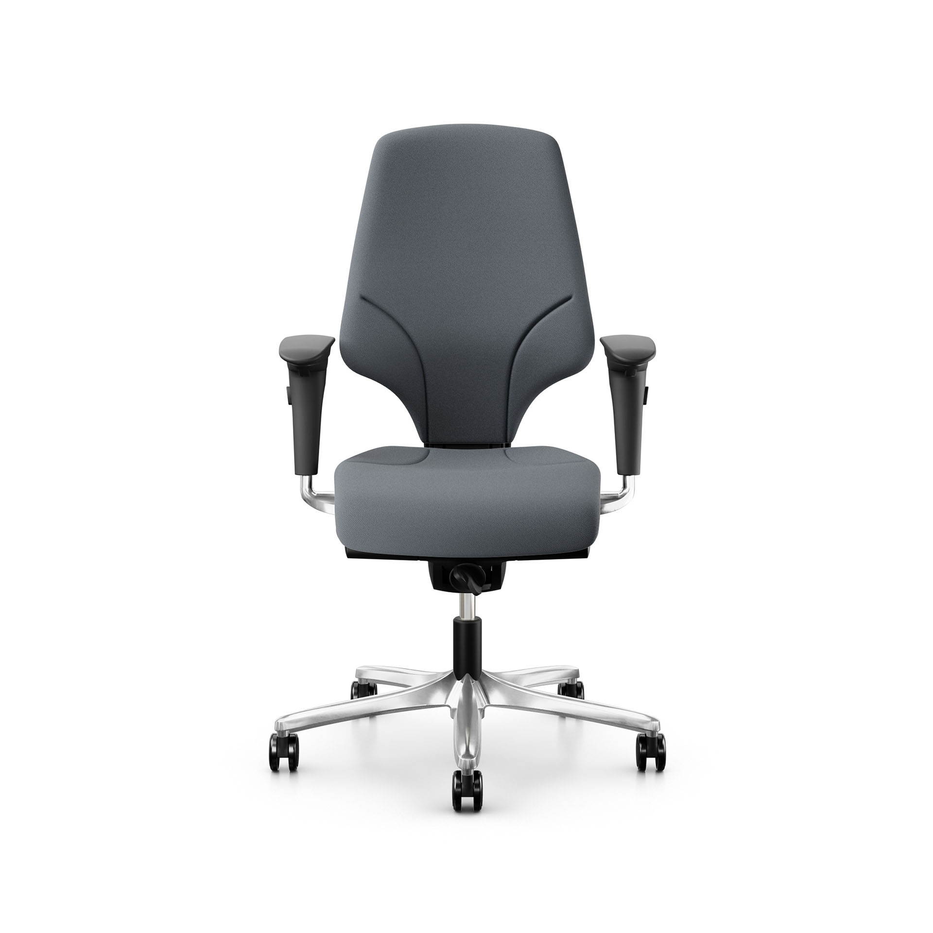 Image of Bürostuhl Giroflex 64-3578 mit 4D Armlehnen, Grau/Verchromt, Neu, Ergonomischer Stuhl - ideal für flexibles Arbeiten