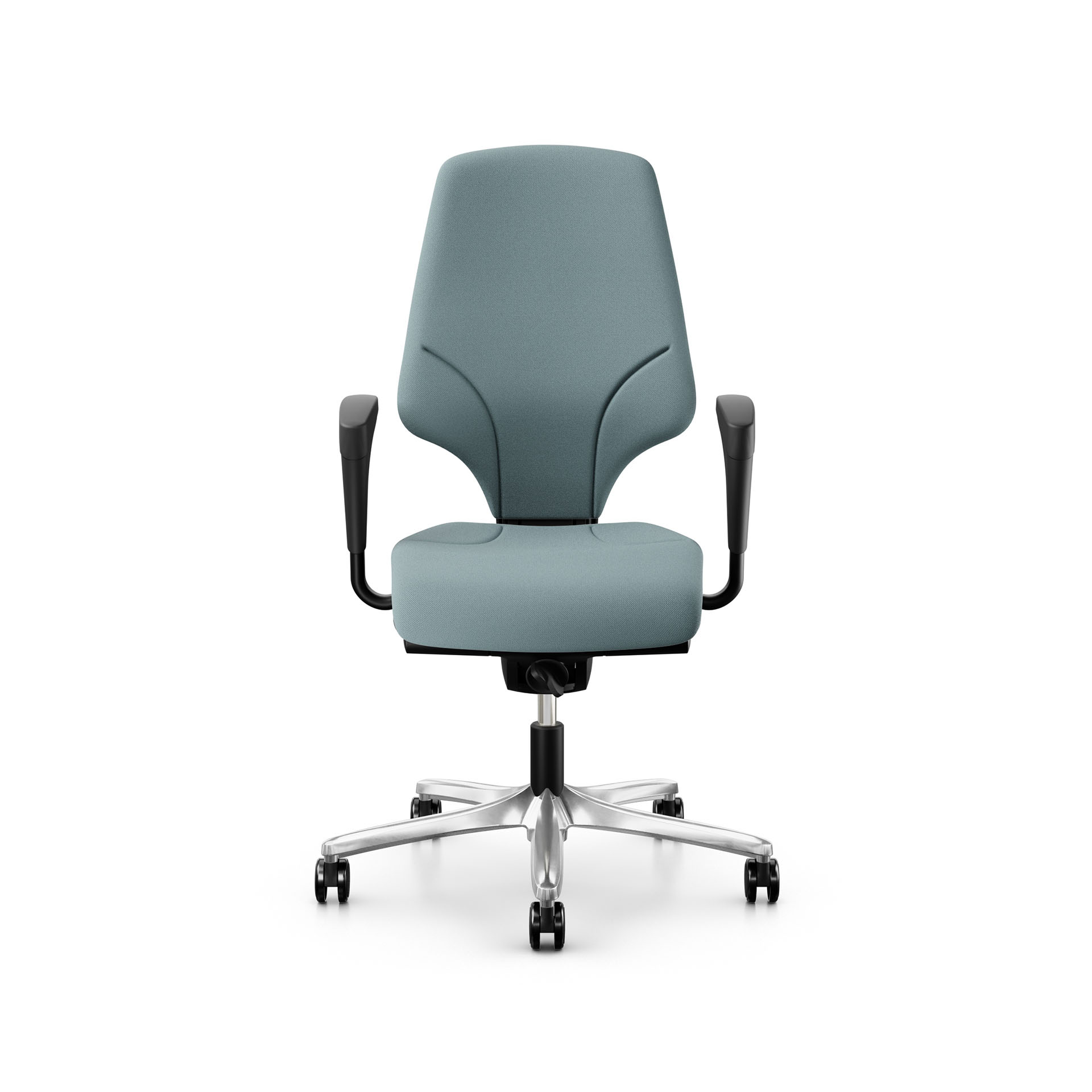 Image of Bürostuhl Giroflex 64-3578 mit 1D Armlehnen, Hellblau/Verchromt, Neu, Ergonomischer Stuhl - ideal für flexibles Arbeiten