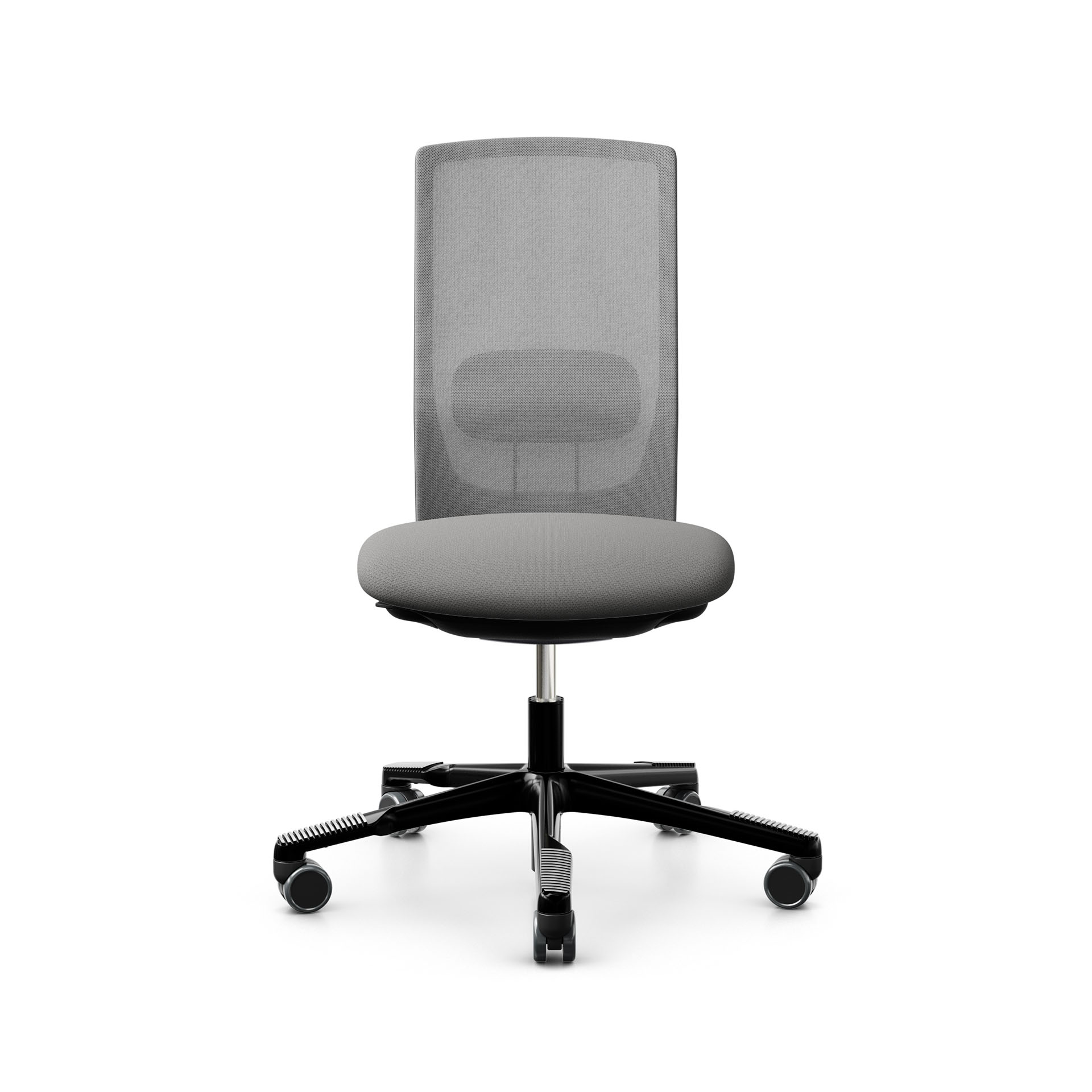 Image of Bürodrehstuhl HAG Futu Mesh 1100-S ohne Armlehnen, Grau, Neu, Ergonomischer Stuhl - ideal für flexibles Arbeiten