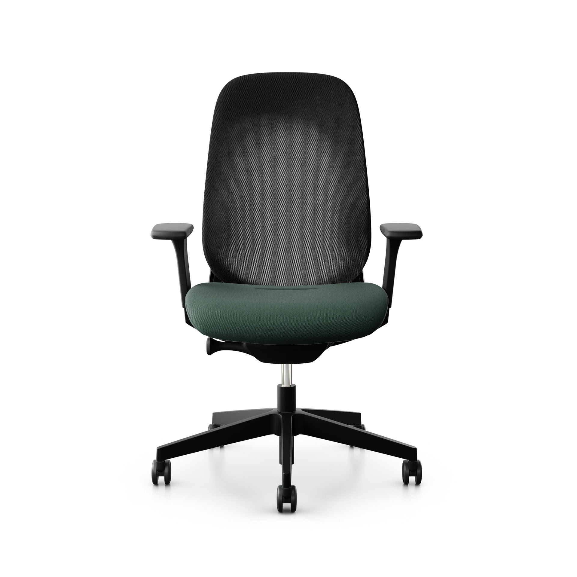 Image of Bürostuhl Giroflex 40-4049 mit 3D Armlehnen, Dunkelgrün/Schwarz, Neu, Ergonomischer Stuhl - ideal für flexibles Arbeiten
