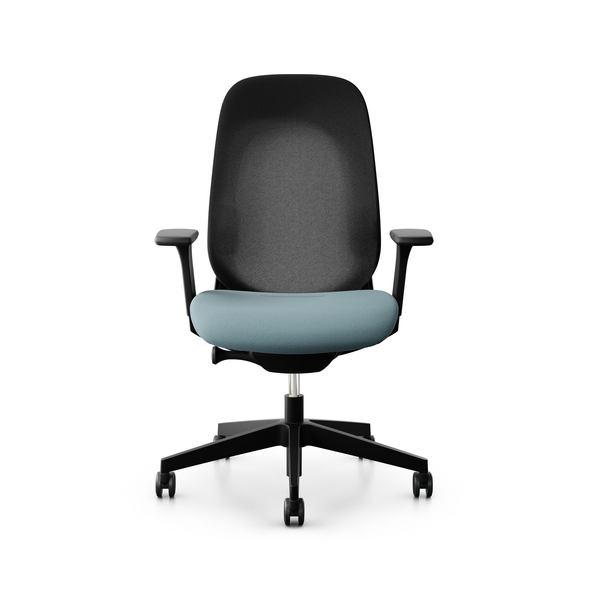 Image of Bürostuhl Giroflex 40-4049 mit 3D Armlehnen, Hellblau/Schwarz, Neu, Ergonomischer Stuhl - ideal für flexibles Arbeiten