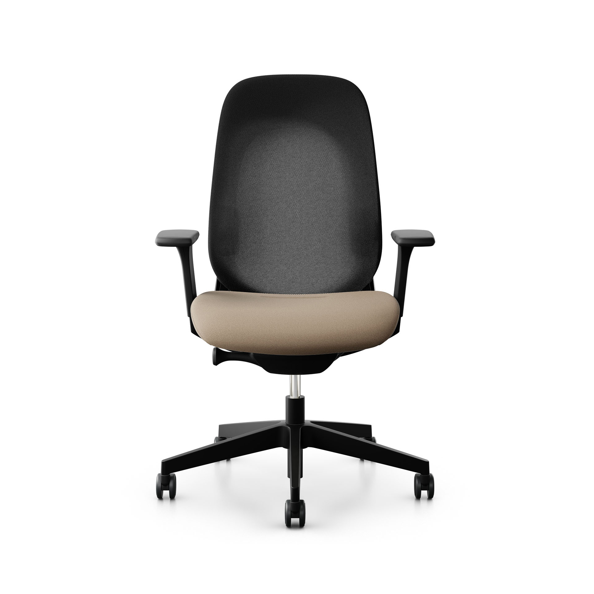 Image of Bürostuhl Giroflex 40-4049 mit 3D Armlehnen, Hellbraun/Schwarz, Neu, Ergonomischer Stuhl - ideal für flexibles Arbeiten