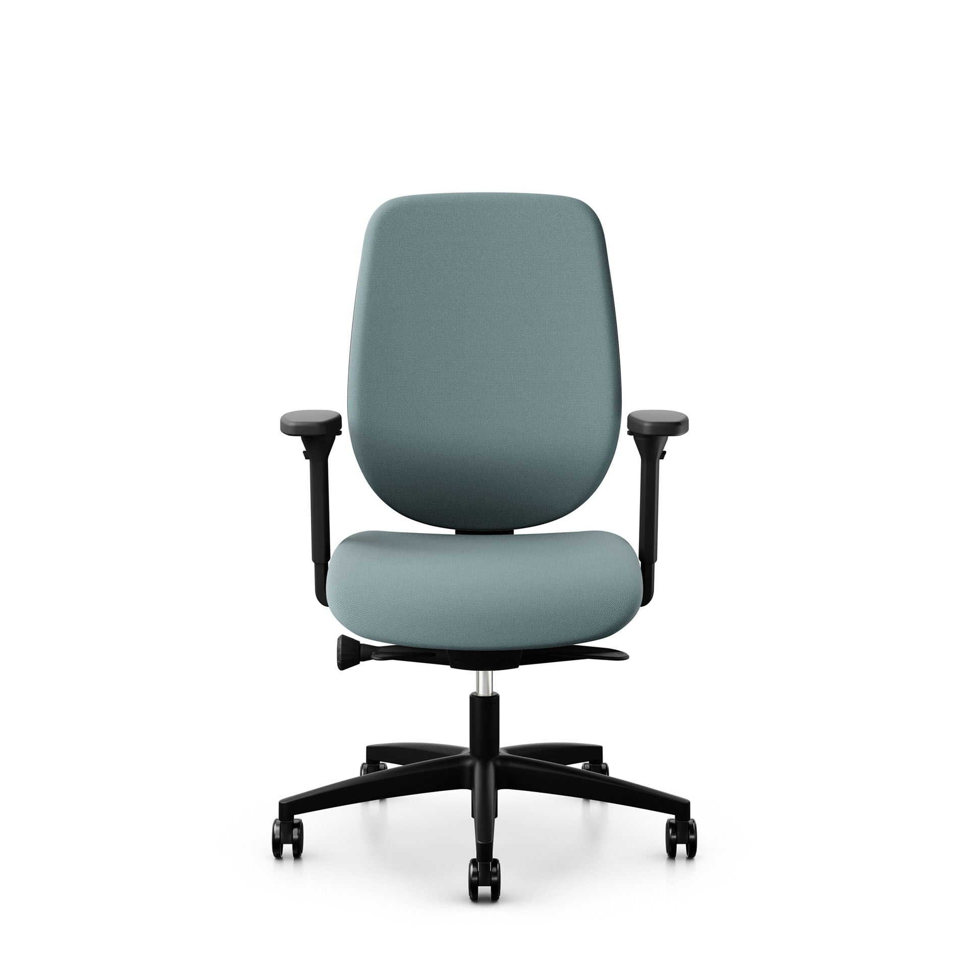 Image of Bürostuhl Giroflex 353 ohne Kopfstütze & mit 4D Armlehnen Hellblau/Schwarz, Neu, Ergonomischer Stuhl - ideal für flexibles Arbeiten