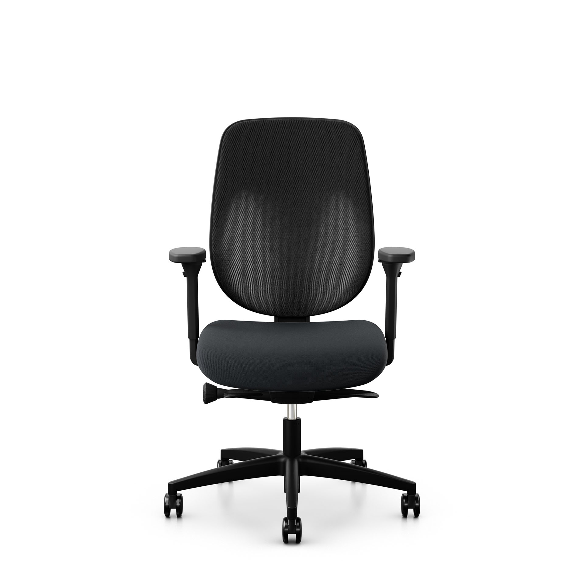 Image of Bürostuhl Giroflex 353 ohne Kopfstütze & mit 4D Armlehnen Schwarz/Schwarz, Neu, Ergonomischer Stuhl - ideal für flexibles Arbeiten