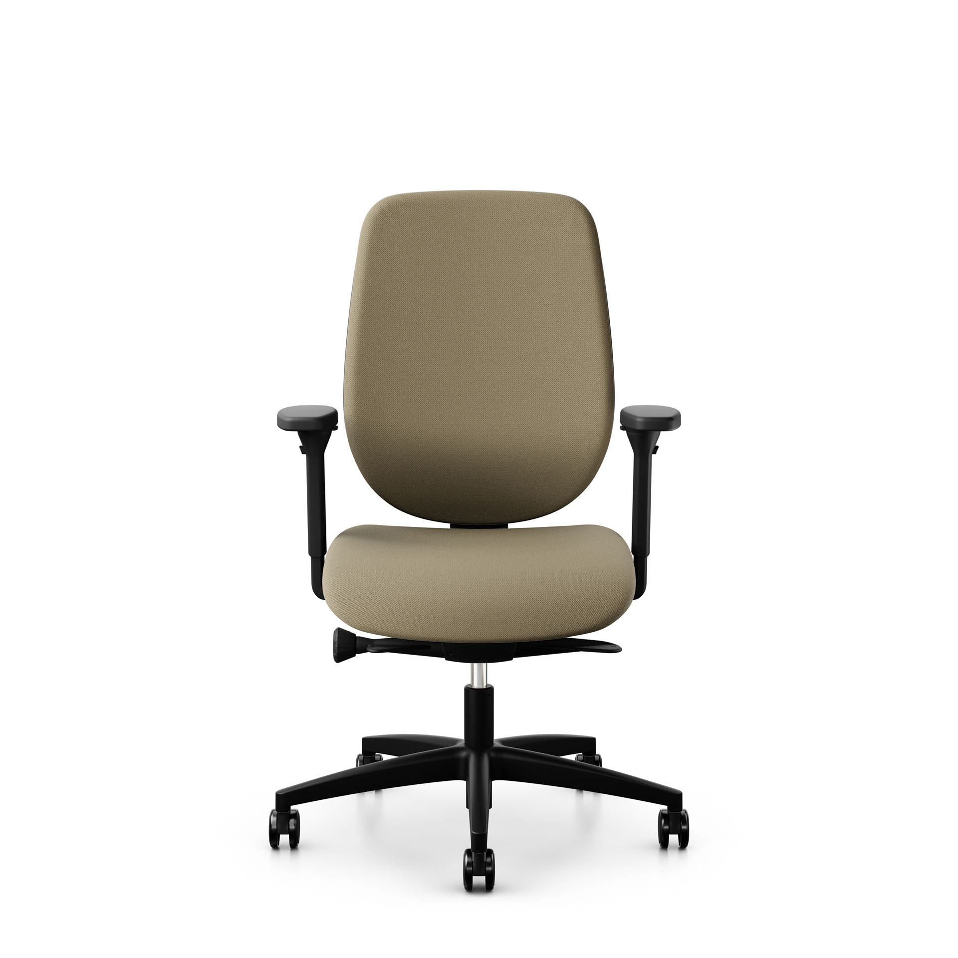 Image of Bürostuhl Giroflex 353 ohne Kopfstütze & mit 4D Armlehnen Hellbraun/Schwarz, Neu, Ergonomischer Stuhl - ideal für flexibles Arbeiten