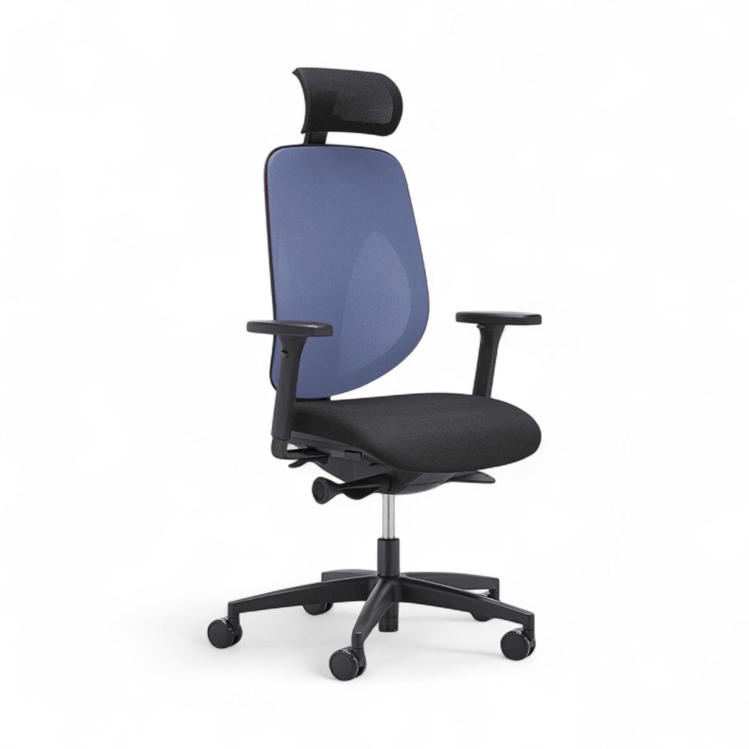 Image of Bürostuhl Giroflex 353-4029 mit Kopfstütze & mit 2D Armlehnen Violett/Schwarz, Neu, Ergonomischer Stuhl - ideal für flexibles Arbeiten