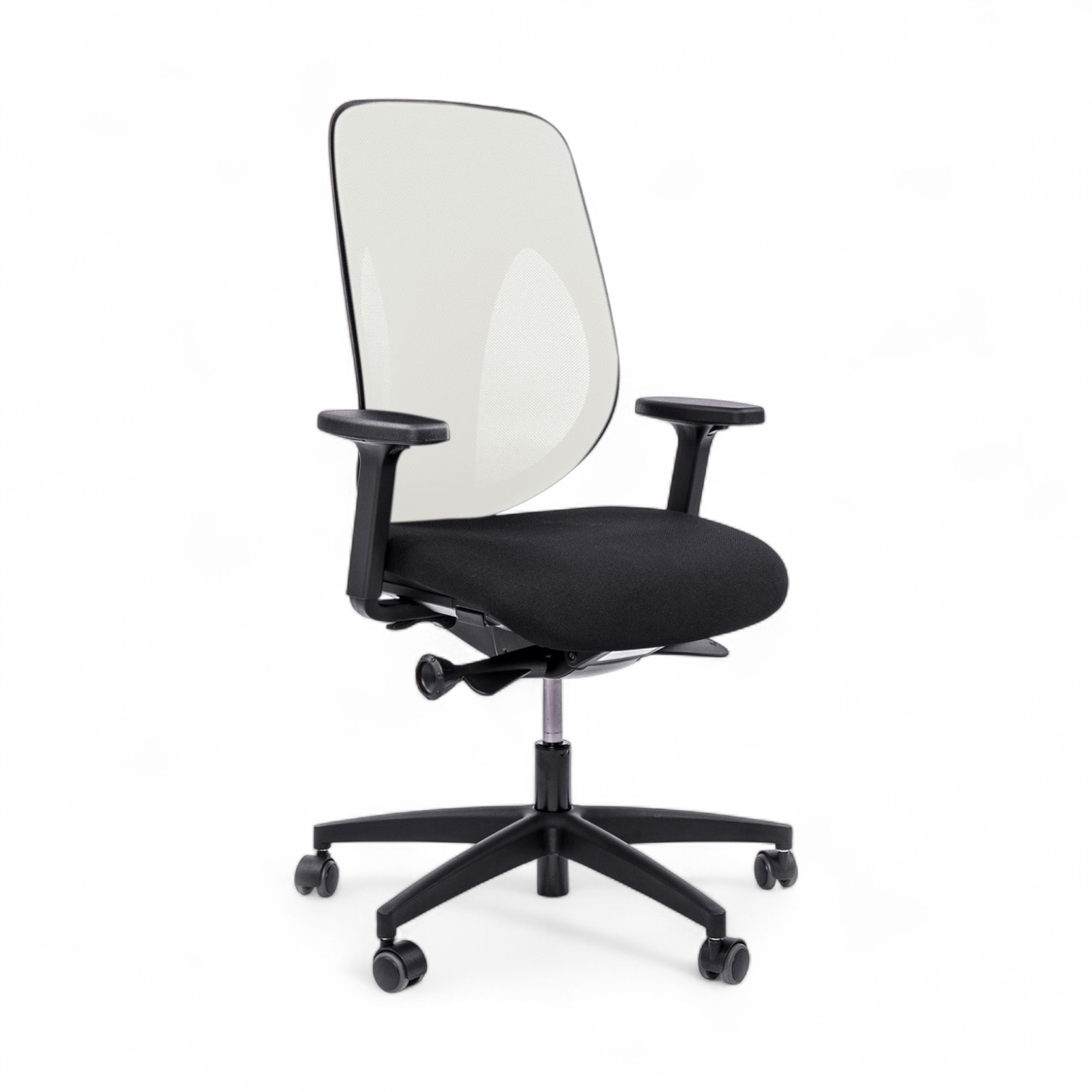 Image of Bürostuhl Giroflex 353-4029 ohne Kopfstütze & mit 2D Armlehnen Weiss/Schwarz, Neu, Ergonomischer Stuhl - ideal für flexibles Arbeiten