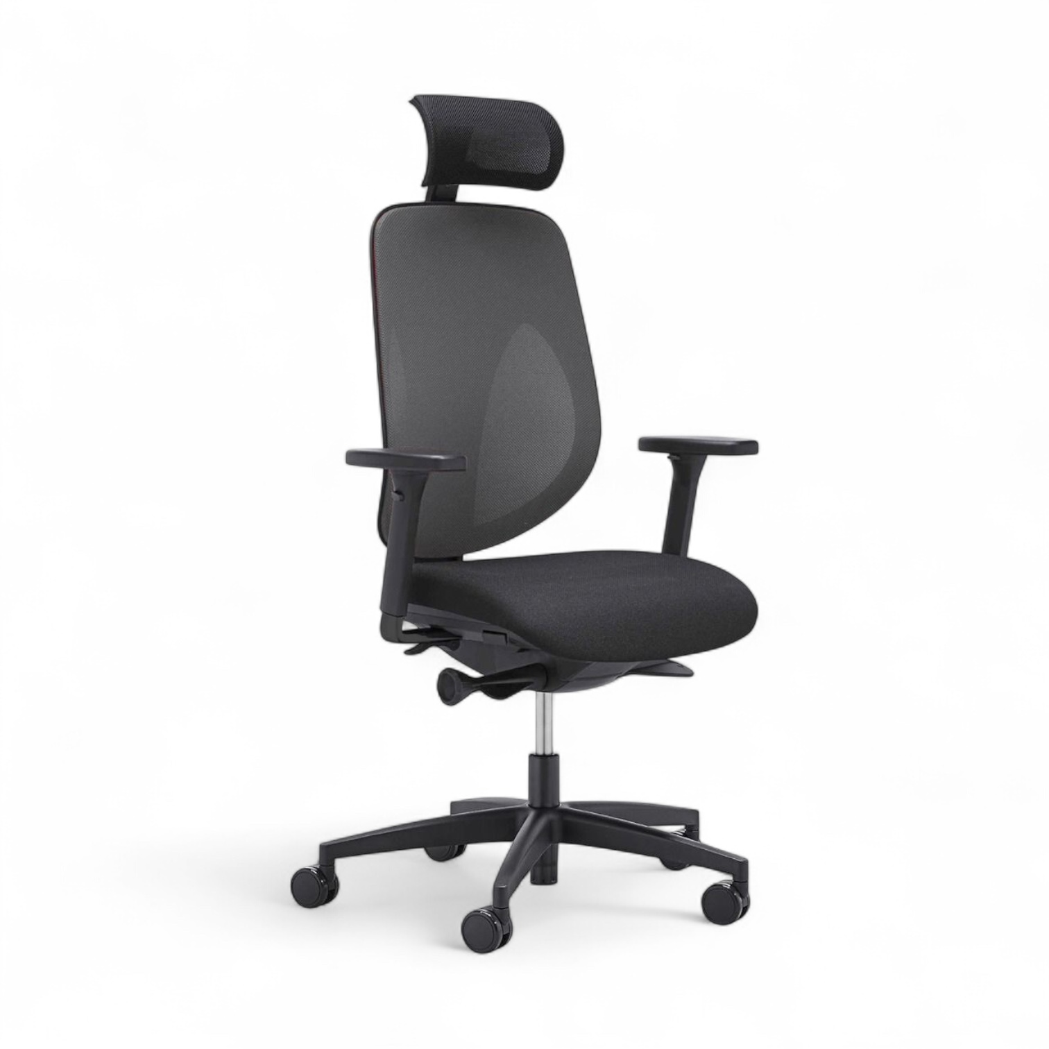Image of Bürostuhl Giroflex 353-4029 mit Kopfstütze & mit 2D Armlehnen Grau/Schwarz, Neu, Ergonomischer Stuhl - ideal für flexibles Arbeiten