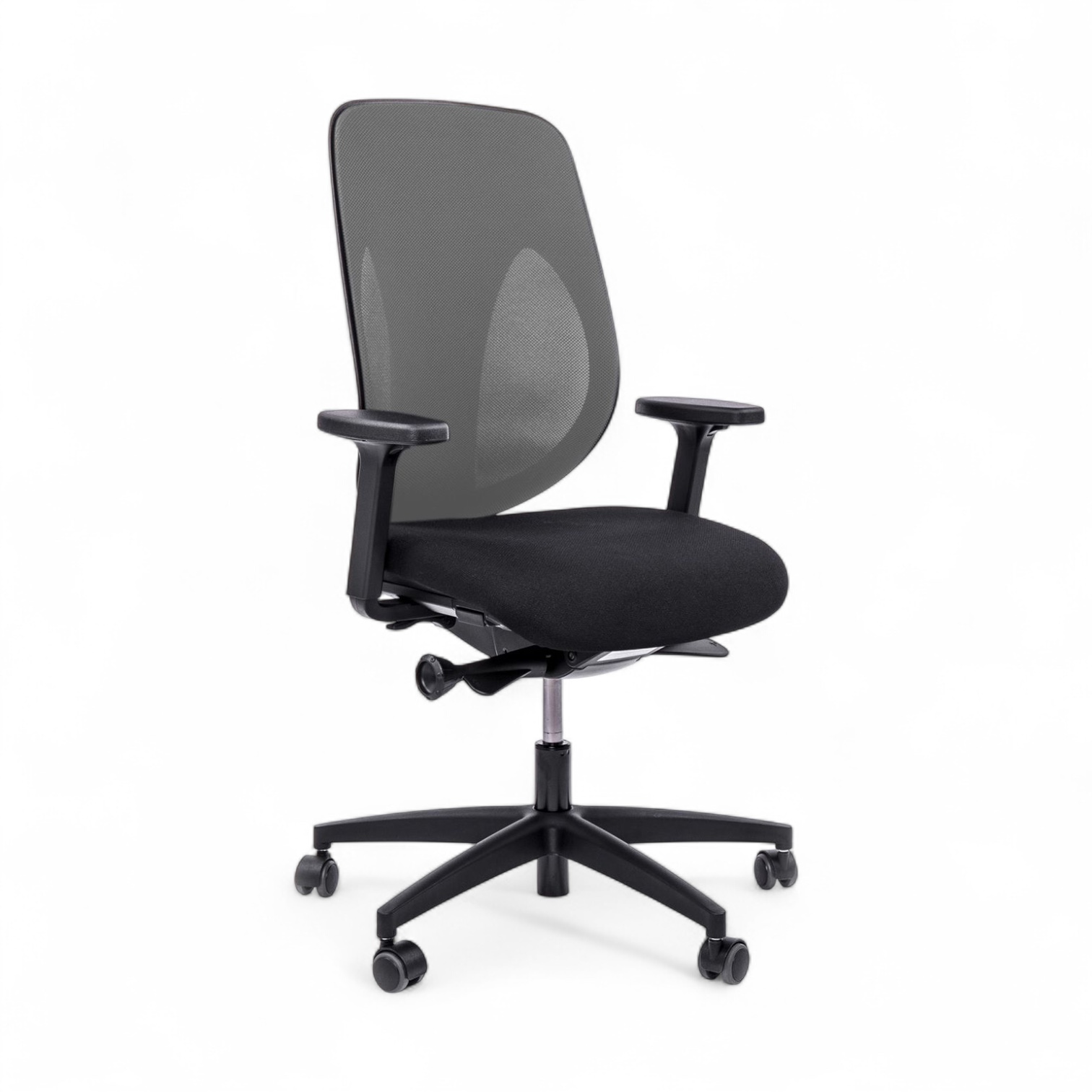 Image of Bürostuhl Giroflex 353-4029 ohne Kopfstütze & mit 2D Armlehnen Grau/Schwarz, Neu, Ergonomischer Stuhl - ideal für flexibles Arbeiten